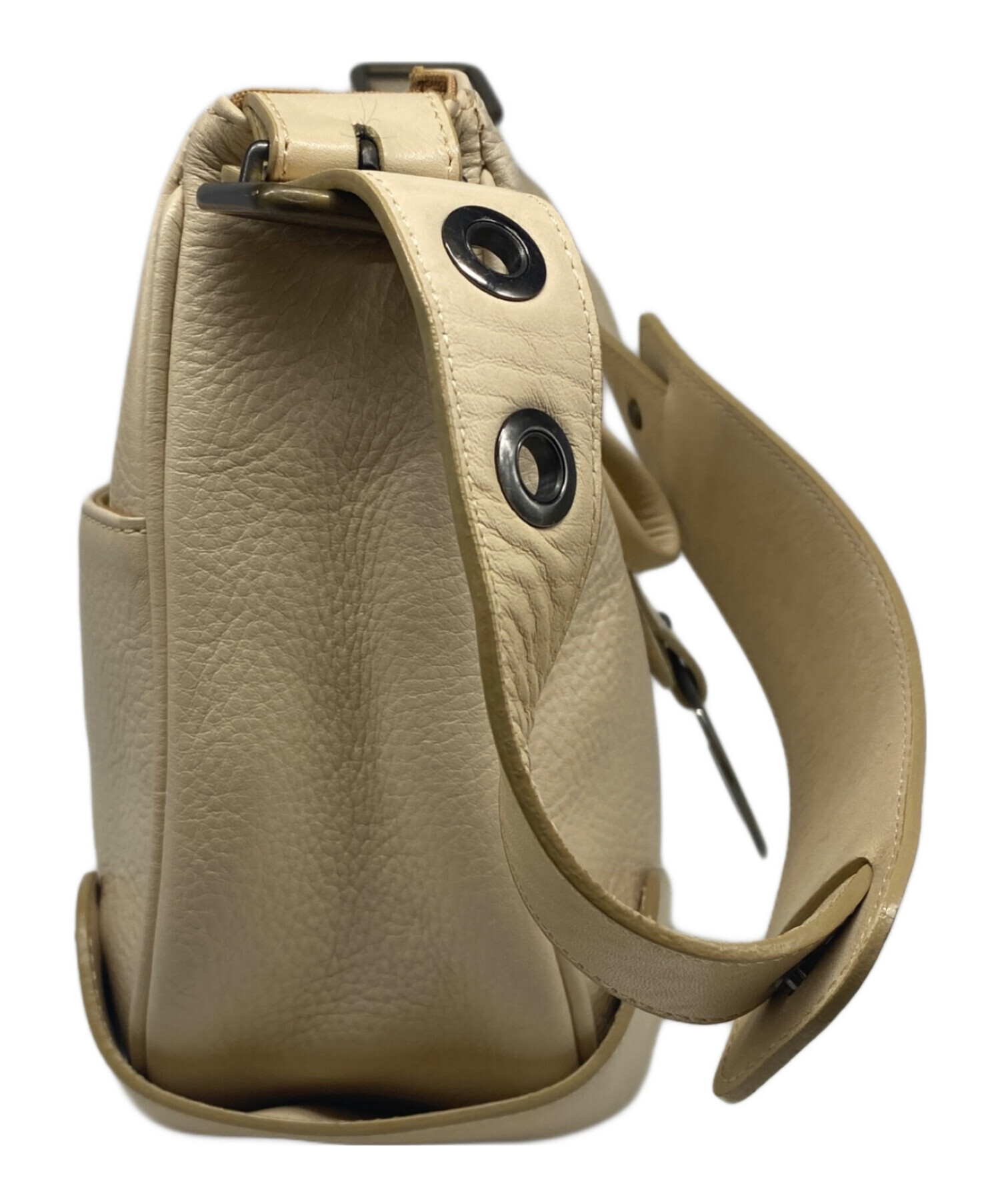 中古・古着通販】Chloe (クロエ) Cロゴ ワンショルダーバッグ ベージュ 