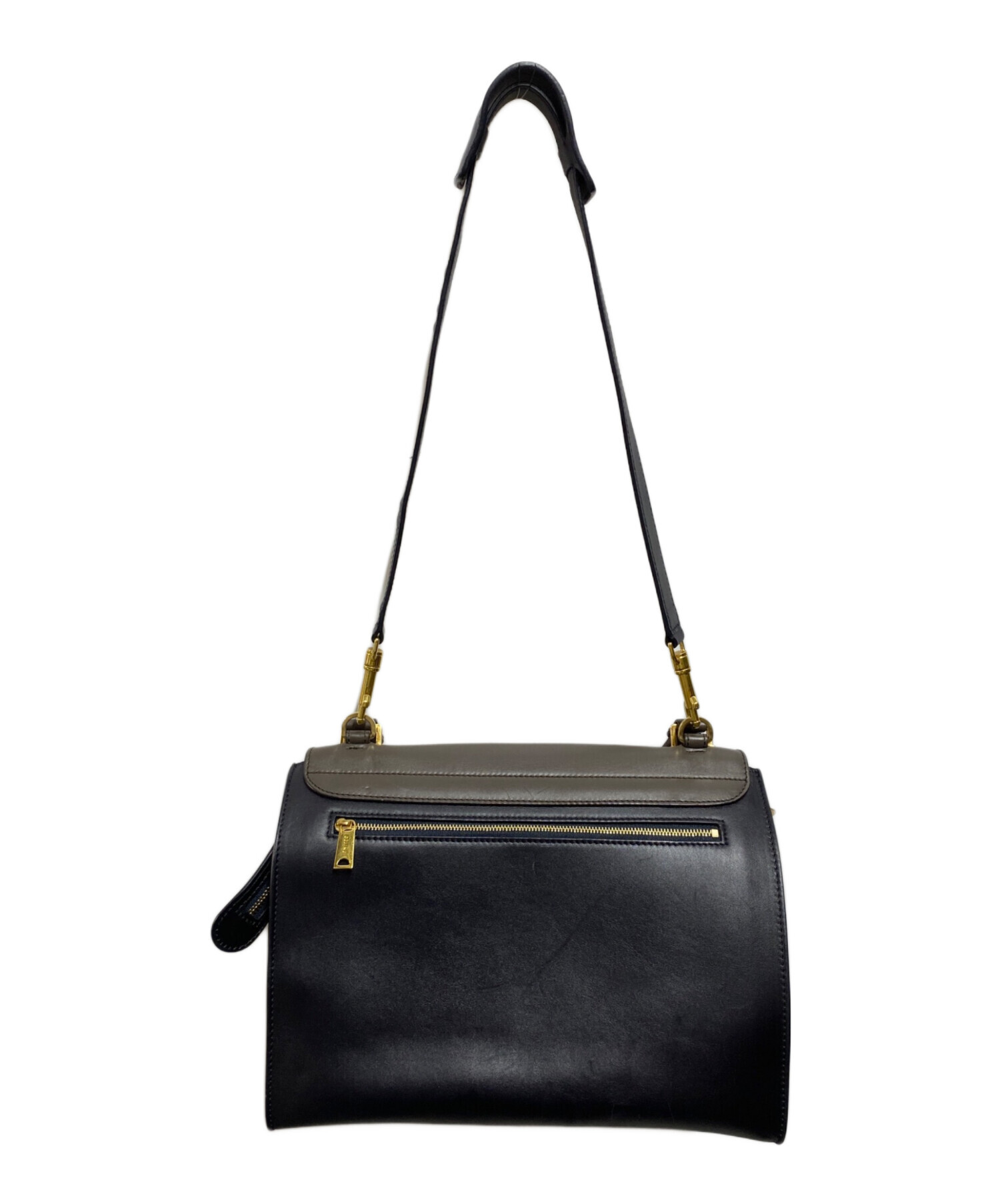 中古・古着通販】CELINE (セリーヌ) トラペーズミディアム2WAYバッグ 