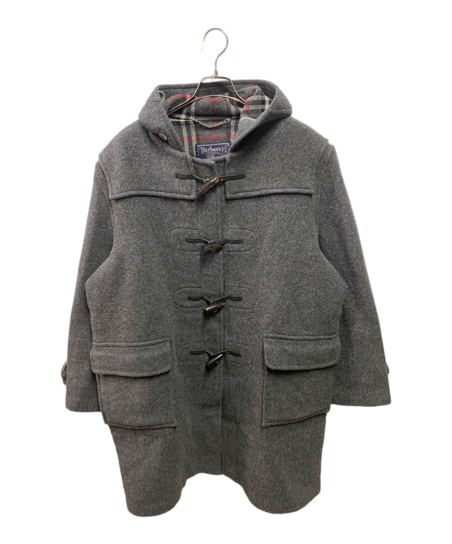 新品未使用品　BURBERRY LONDON ダッフルコート　グレー 中古・古着通販】Burberry's (バーバリーズ) ダッフルコート グレー