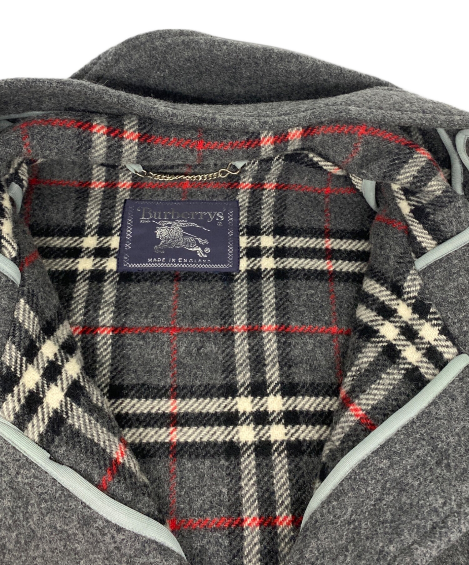 中古・古着通販】Burberry's (バーバリーズ) ダッフルコート グレー