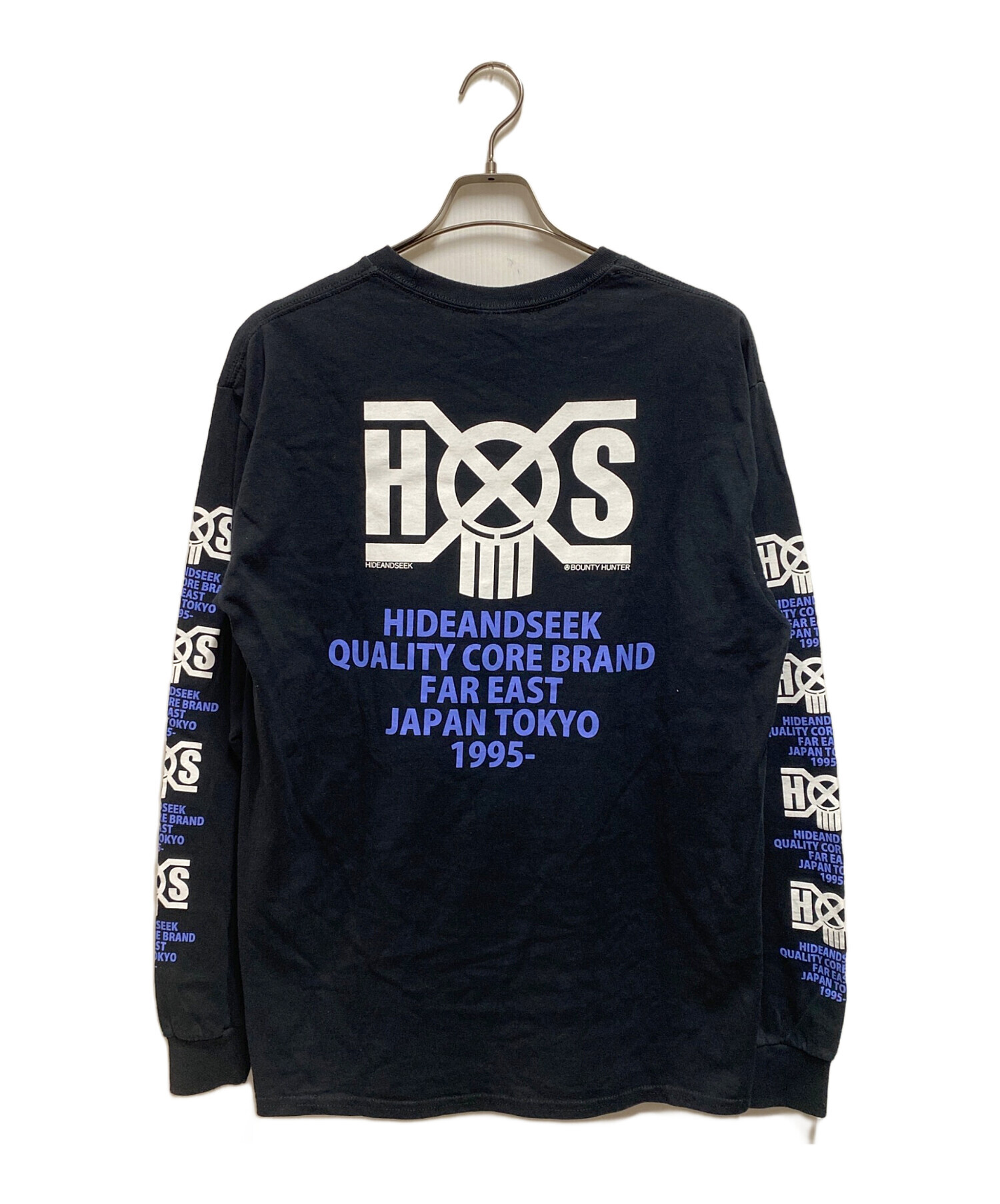 中古・古着通販】HIDE AND SEEK (ハイドアンドシーク) HS×BH L/S TEE 