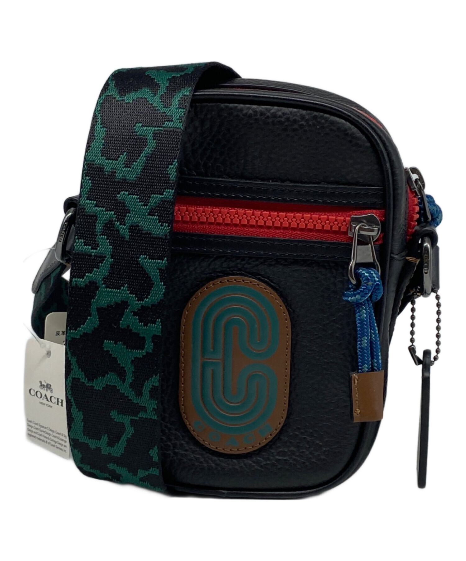 中古・古着通販】COACH (コーチ) ショルダーバッグ ブラック 未使用品 