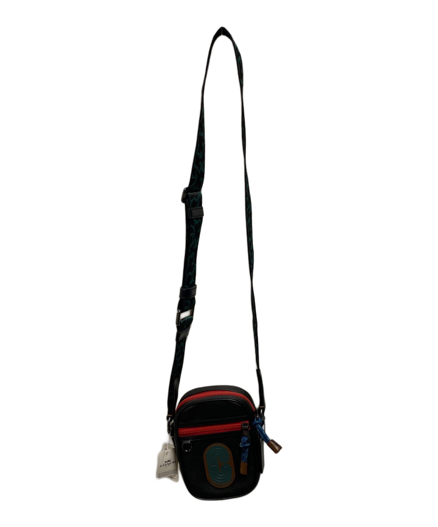 中古・古着通販】COACH (コーチ) ショルダーバッグ ブラック 未使用品 
