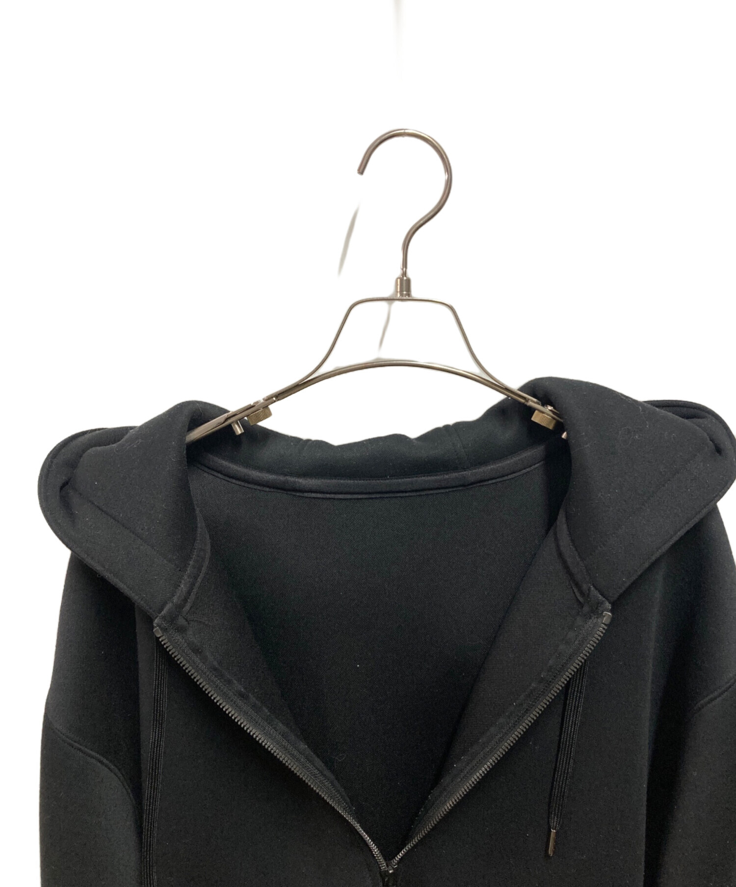 Theoryセオリー ジップアップ フーディー 税込46,200円のお品 中古・古着通販】theory (セオリー) ダンボールニットフーディ
