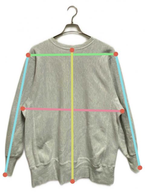 値下げ❗️ROPEchampionREVERSE WEAVE ワッペンスウェット 中古・古着通販】Champion REVERSE WEAVE (チャンピオン リバース