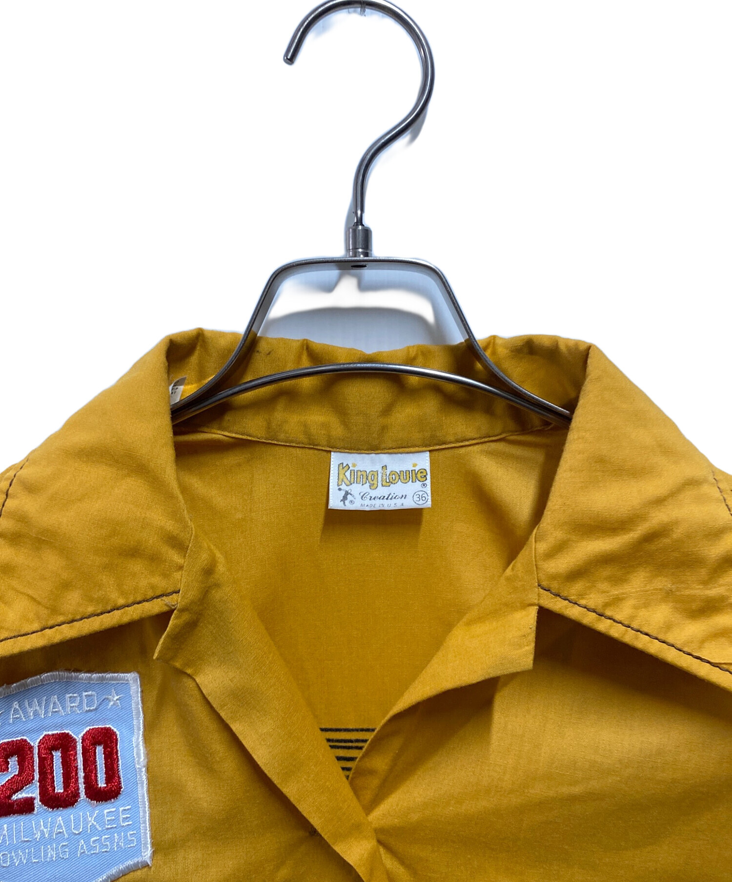 【古着】70年代 King Louie 36 ボーリングシャツ 中古・古着通販】KING LOUIE (キングルイ) 70's ボーリングシャツ