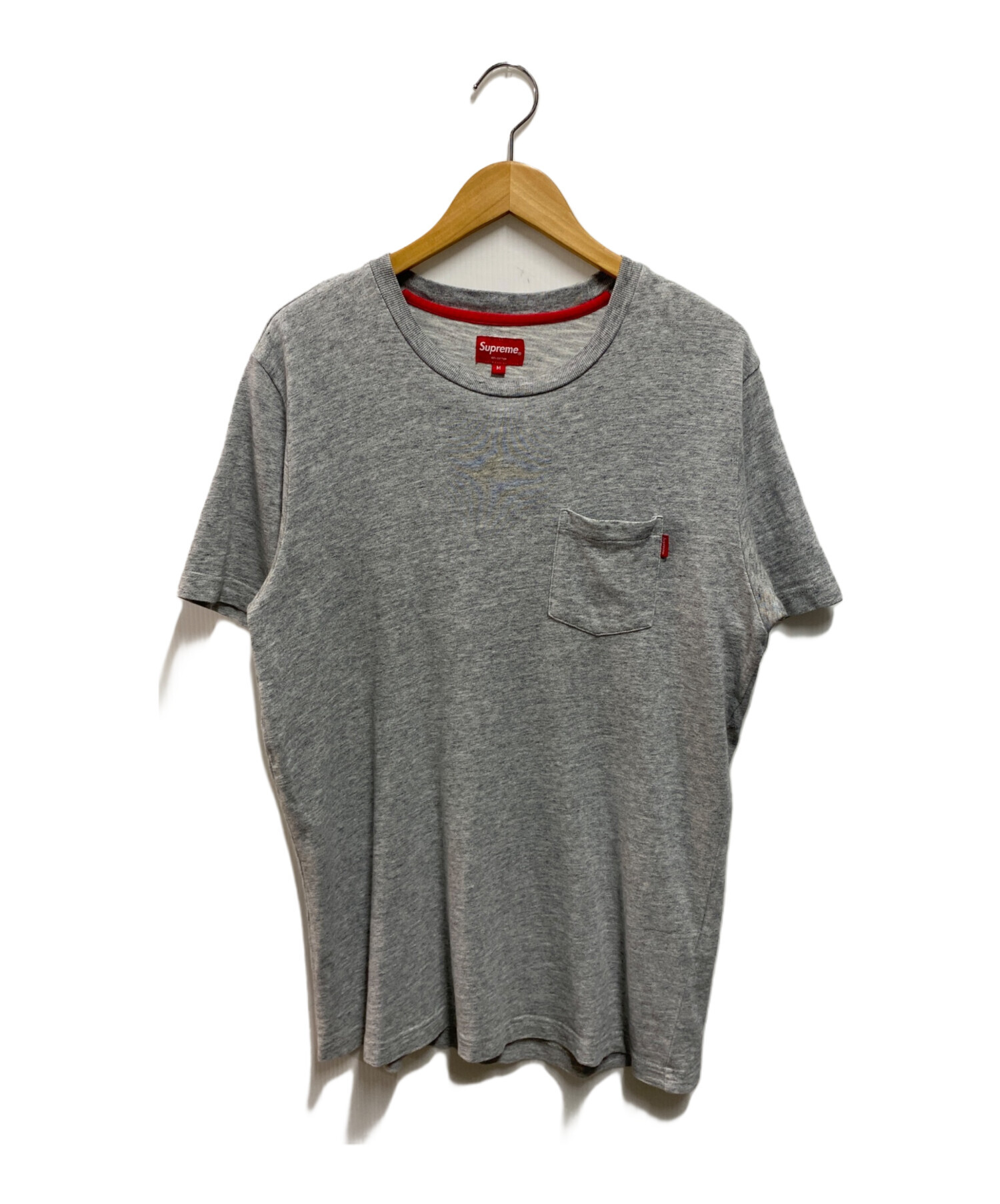 中古・古着通販】SUPREME (シュプリーム) Tシャツ グレー サイズ:M 