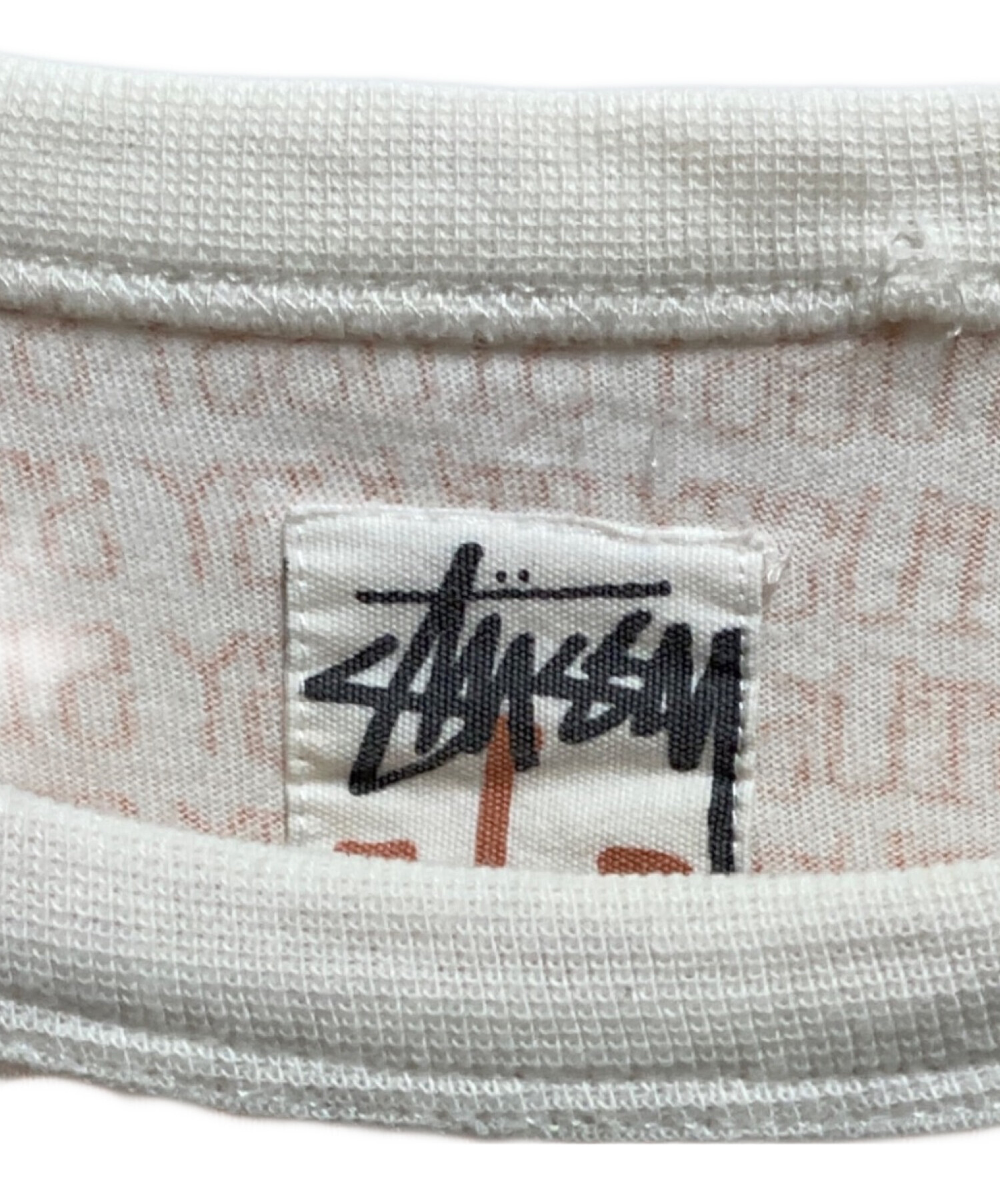 中古・古着通販】stussy (ステューシー) ロゴ総柄プリントTシャツ
