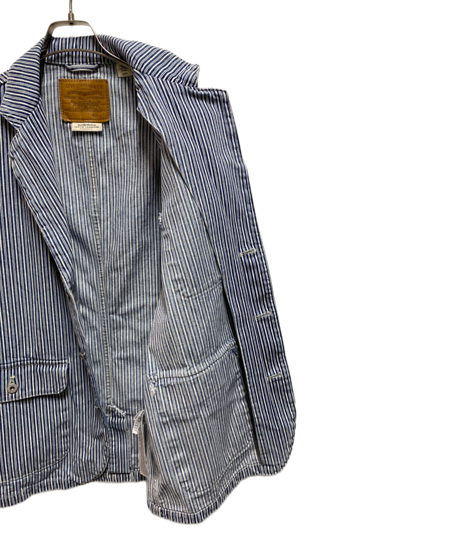 中古・古着通販】LEVI'S (リーバイス) ストライプカバーオール