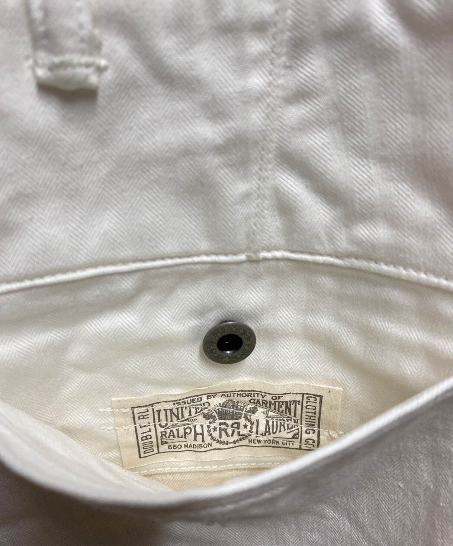 中古・古着通販】RRL (ダブルアールエル) ヘリンボーンツイル