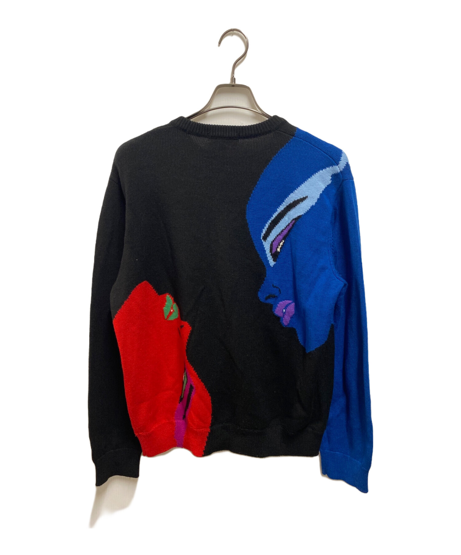 中古・古着通販】SUPREME (シュプリーム) Faces Sweater ブラック