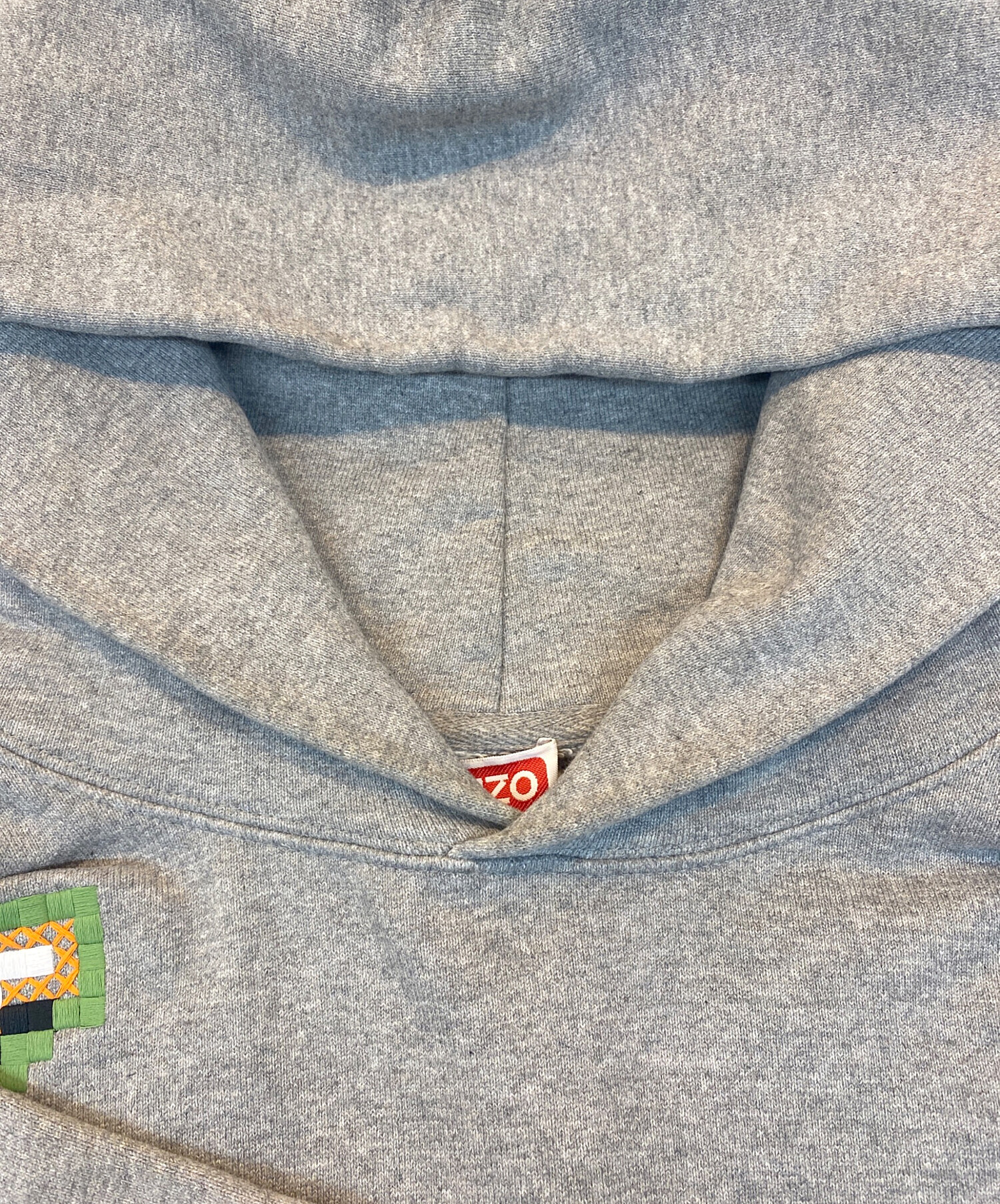 中古・古着通販】KENZO (ケンゾー) Pixel Oversize Hoodie グレー