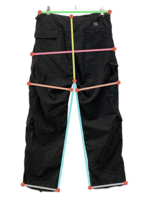 中古・古着通販】SUPREME (シュプリーム) カーゴパンツ ブラック