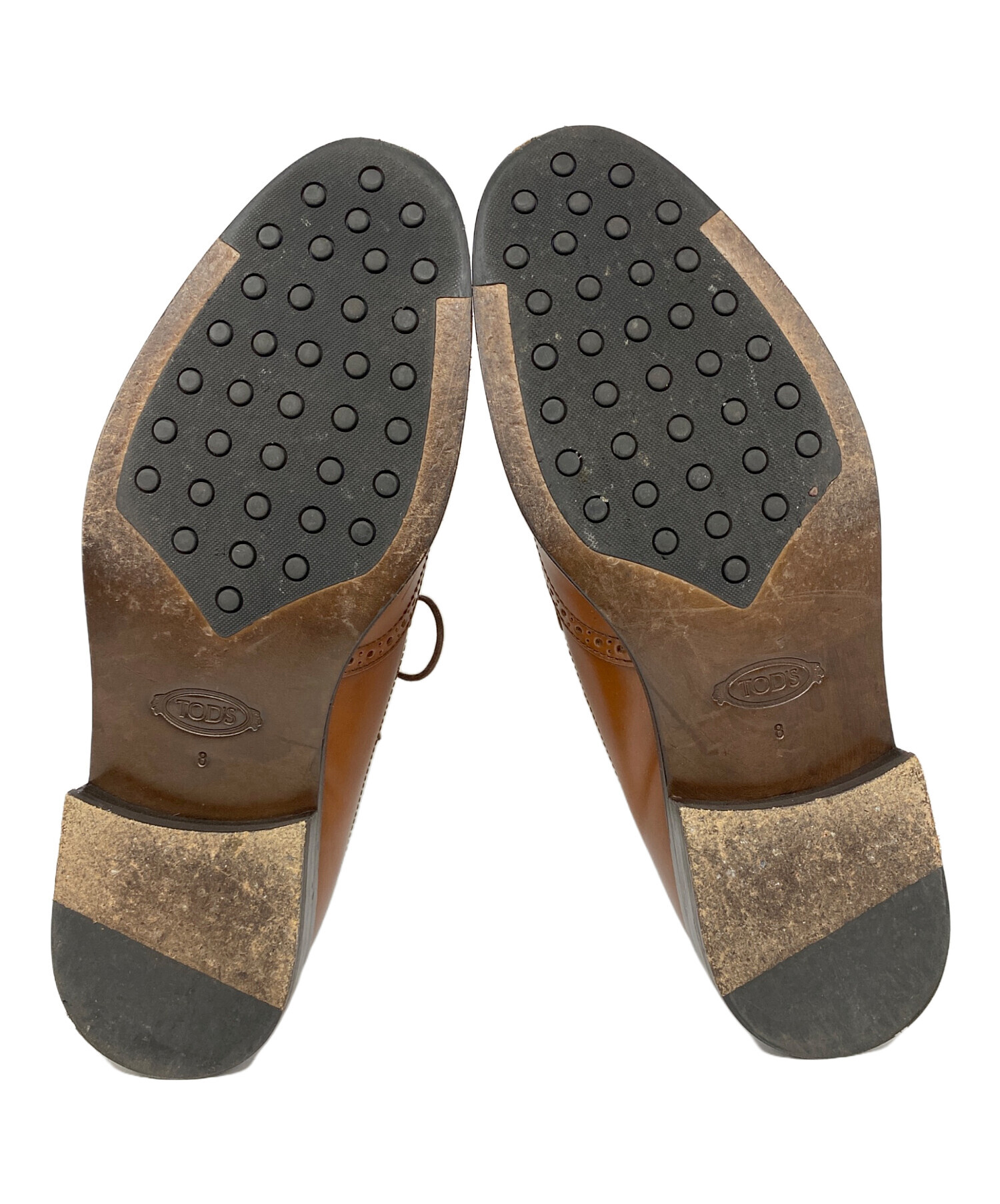 中古・古着通販】TOD'S (トッズ) ウィングチップシューズ ブラウン