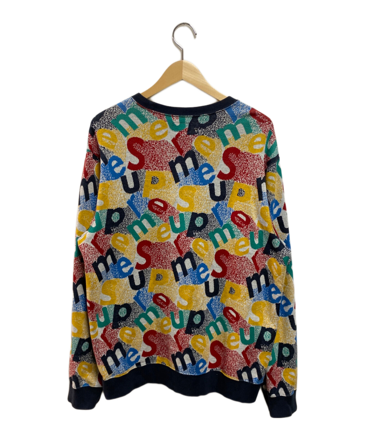 中古・古着通販】SUPREME (シュプリーム) Scatter Text Crewneck 