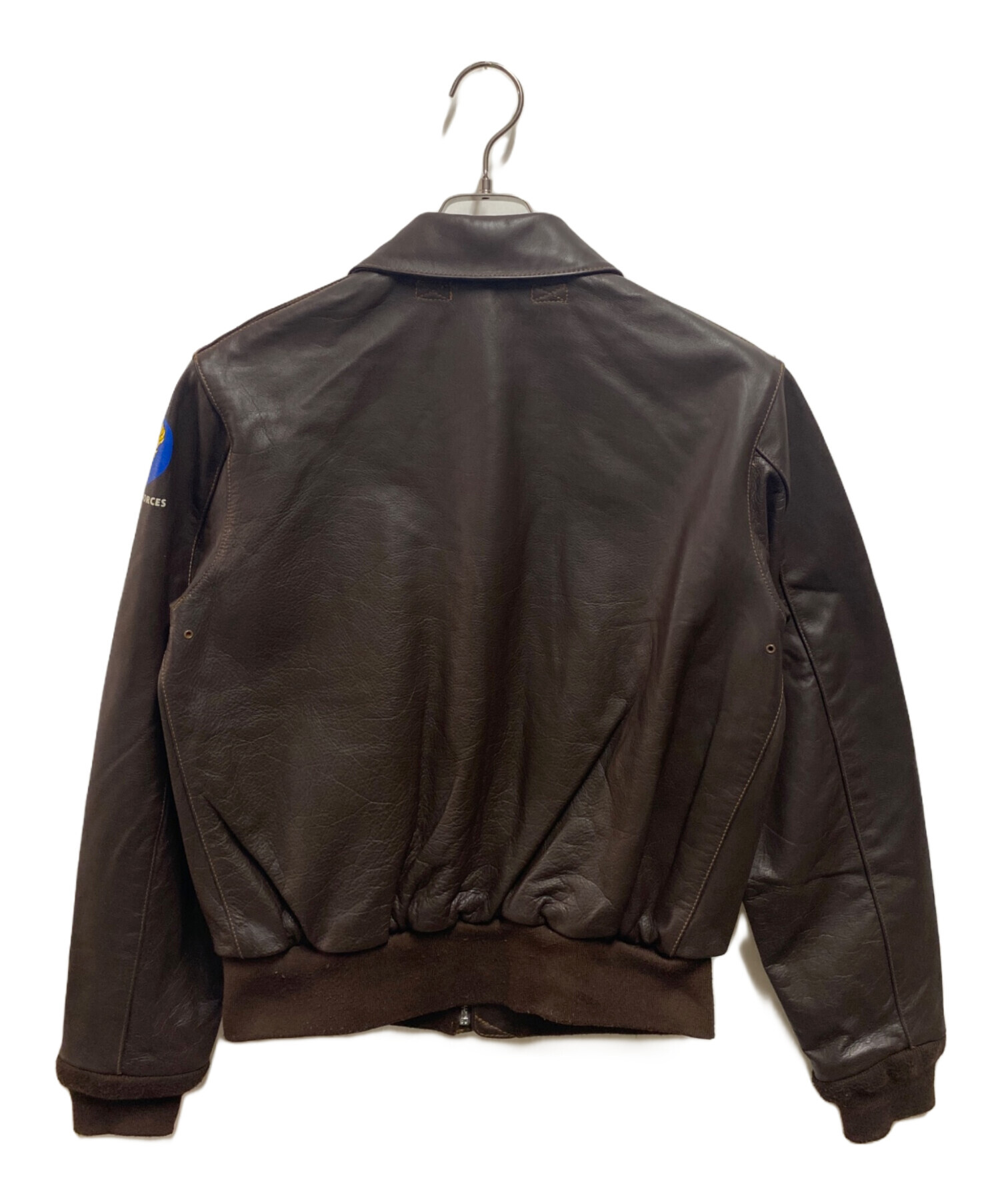 中古・古着通販】MORGAN (モーガン) A-2レザーフライト