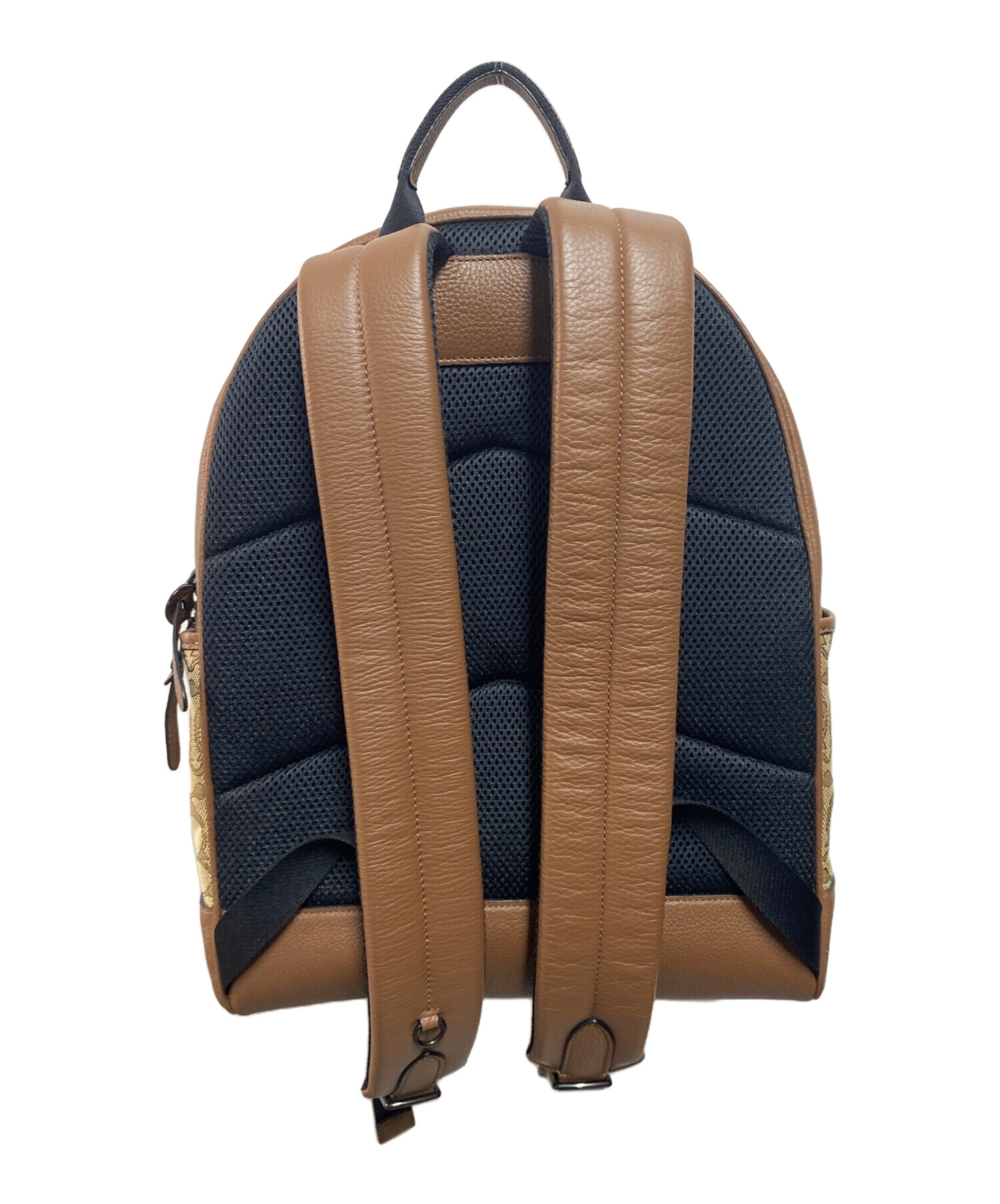 COACH レザーバックリュックブラウン/ブラック 【公式通販】
