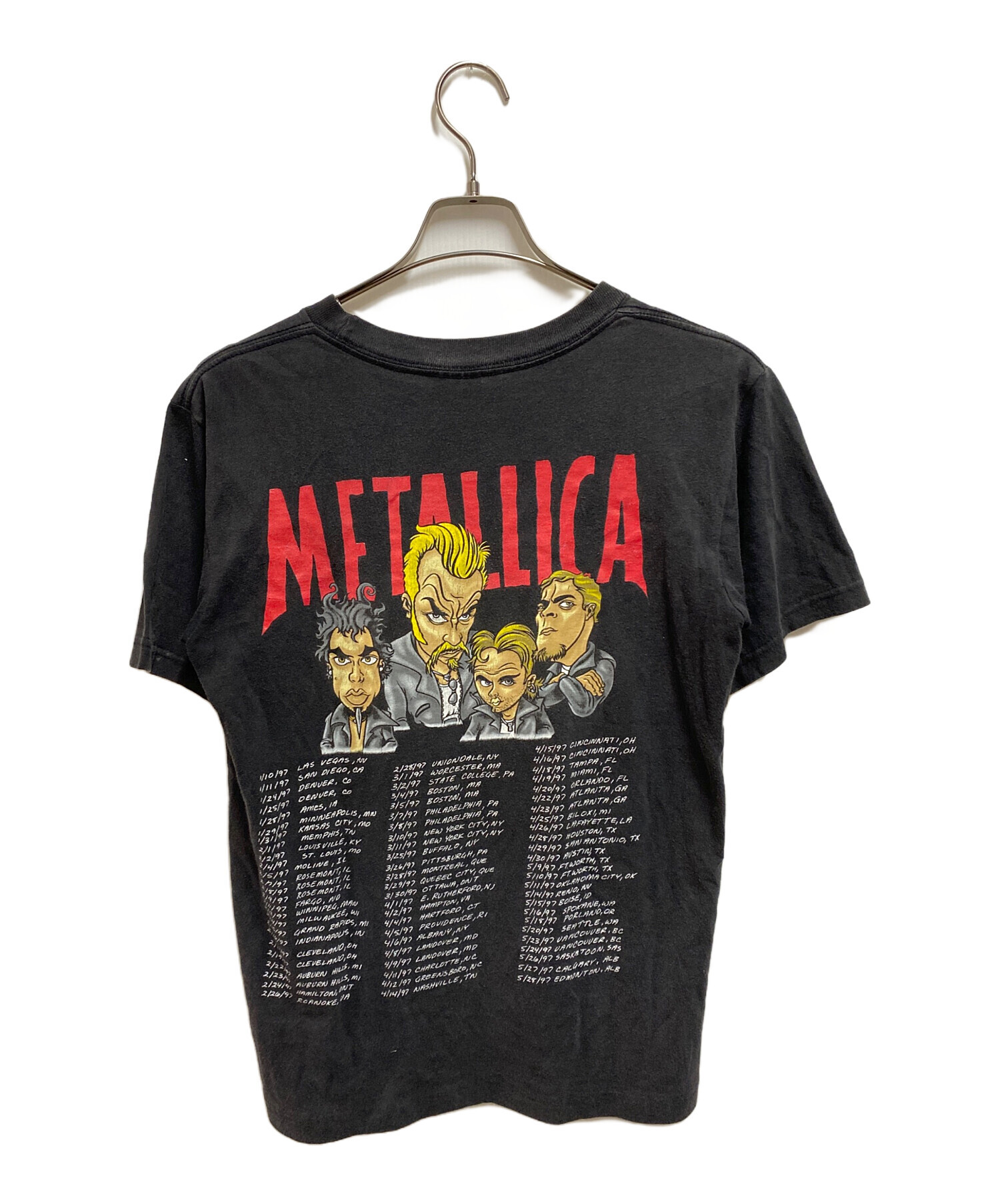 中古・古着通販】giant (ジャイアント) 90sバンドTシャツ ブラック