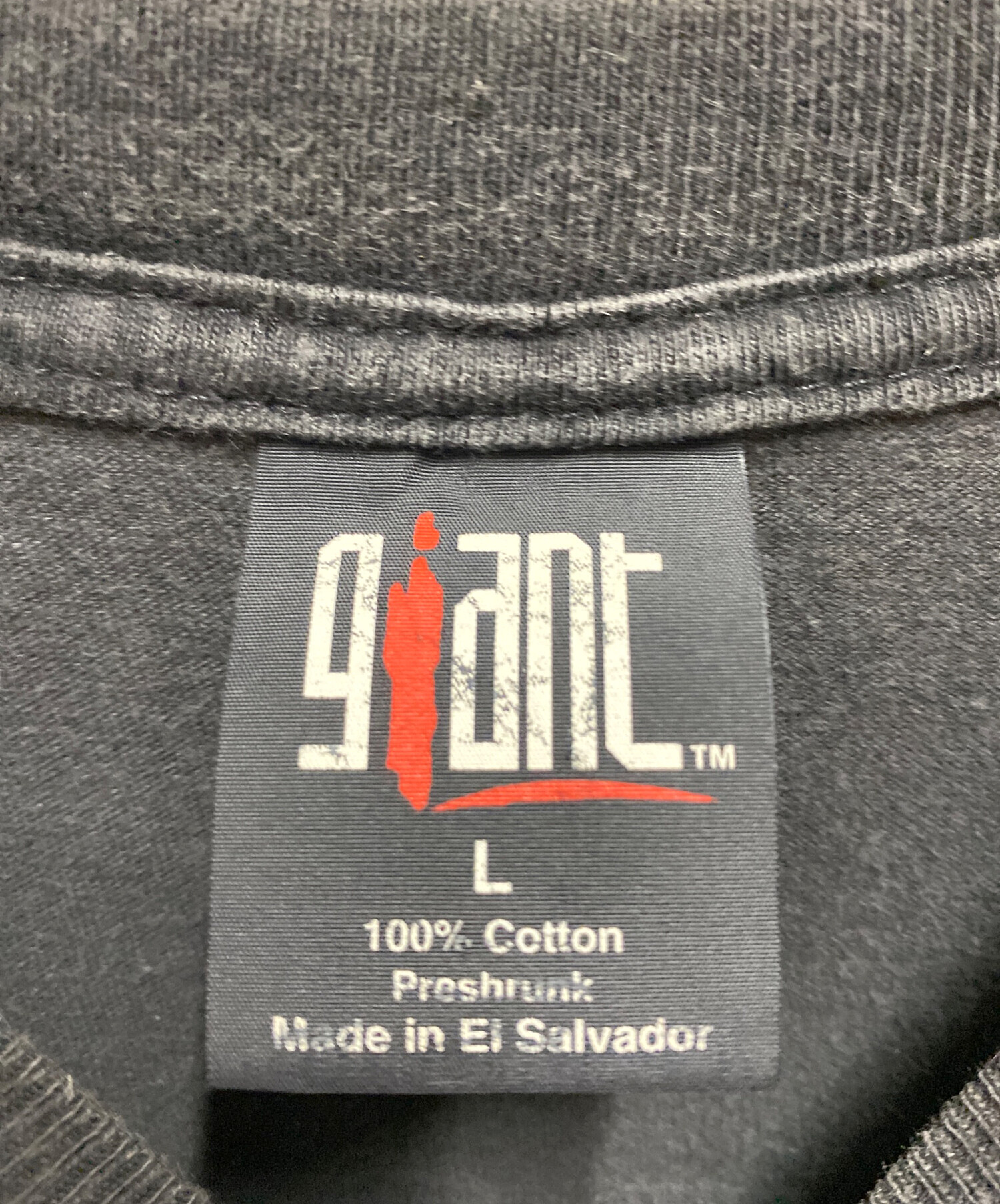 中古・古着通販】giant (ジャイアント) 90sバンドTシャツ ブラック