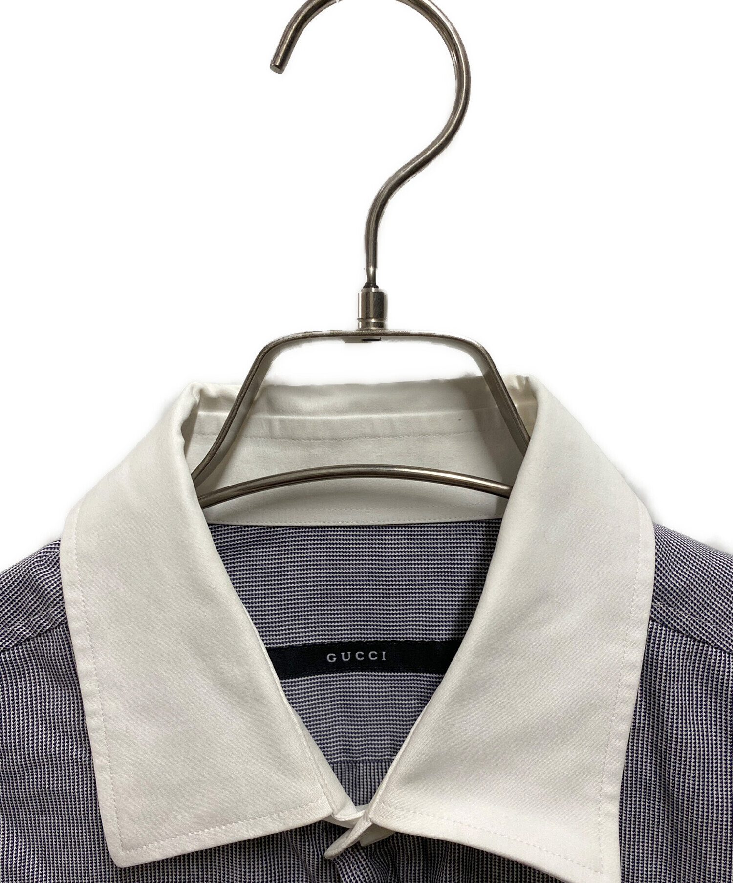 ドレスシャツ GUCCI | グッチ グレー - 公式通販 (グッチ) ストライプ 