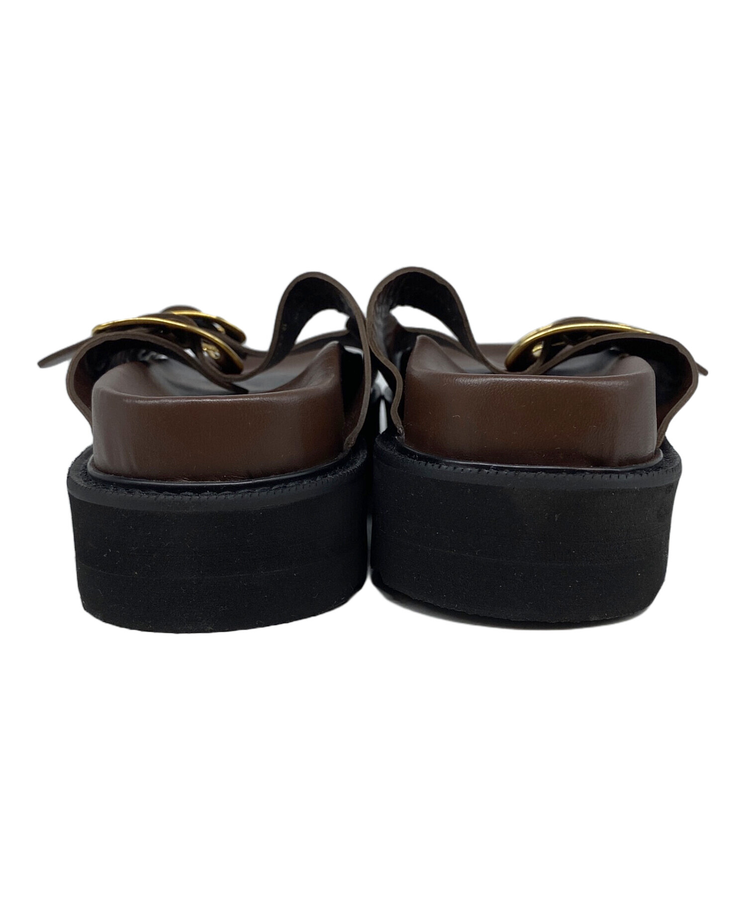中古・古着通販】Caminando (カミナンド) ダブルバックルサンダル