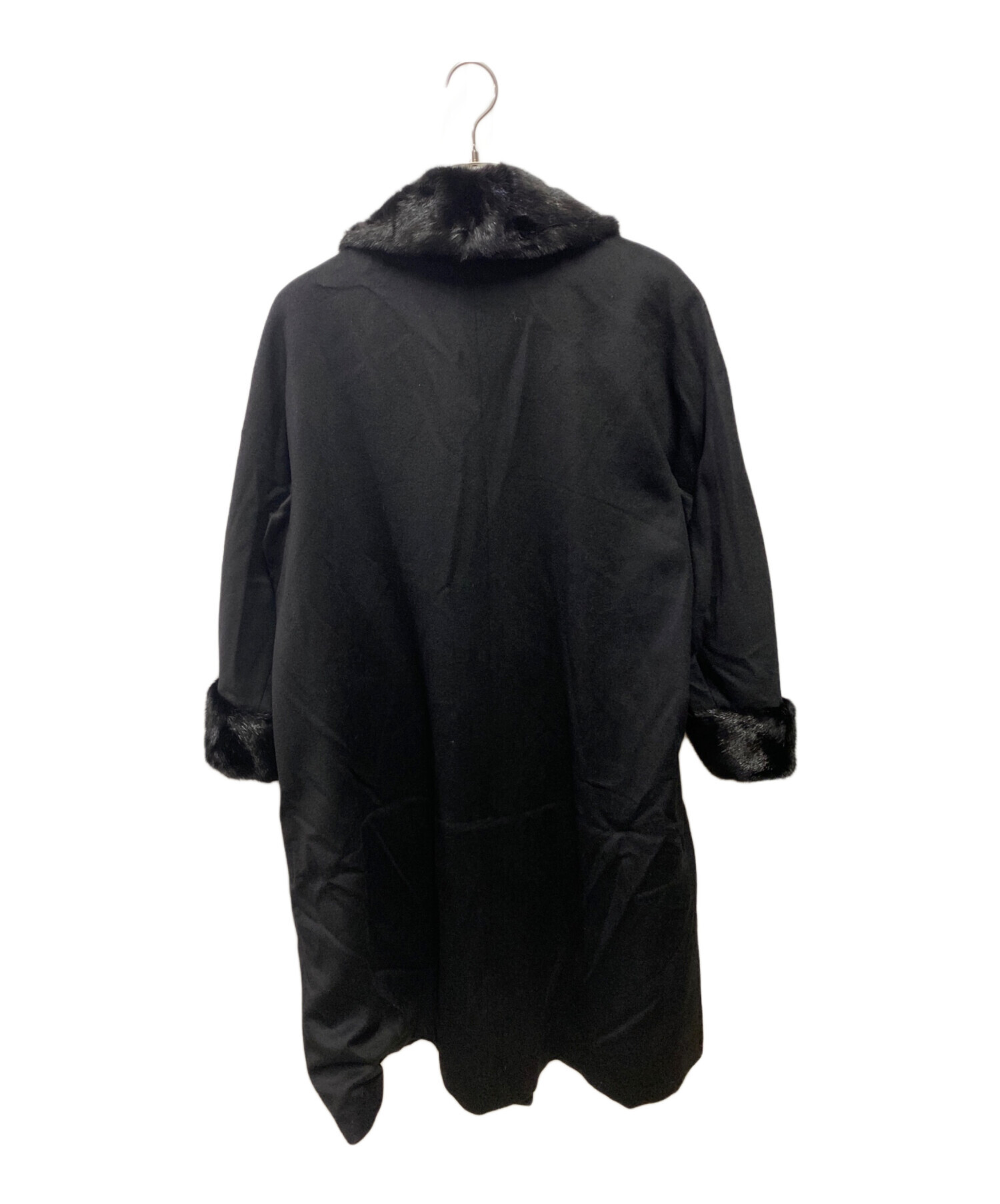 中古・古着通販】HERNO (ヘルノ) カシミヤコート ブラック サイズ:40