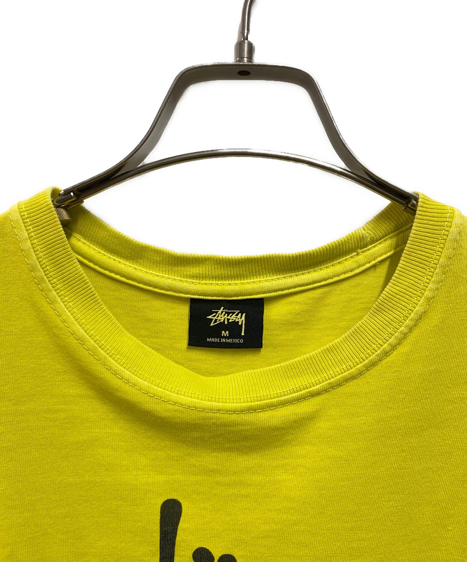中古・古着通販】stussy (ステューシー) world tour Tシャツ イエロー