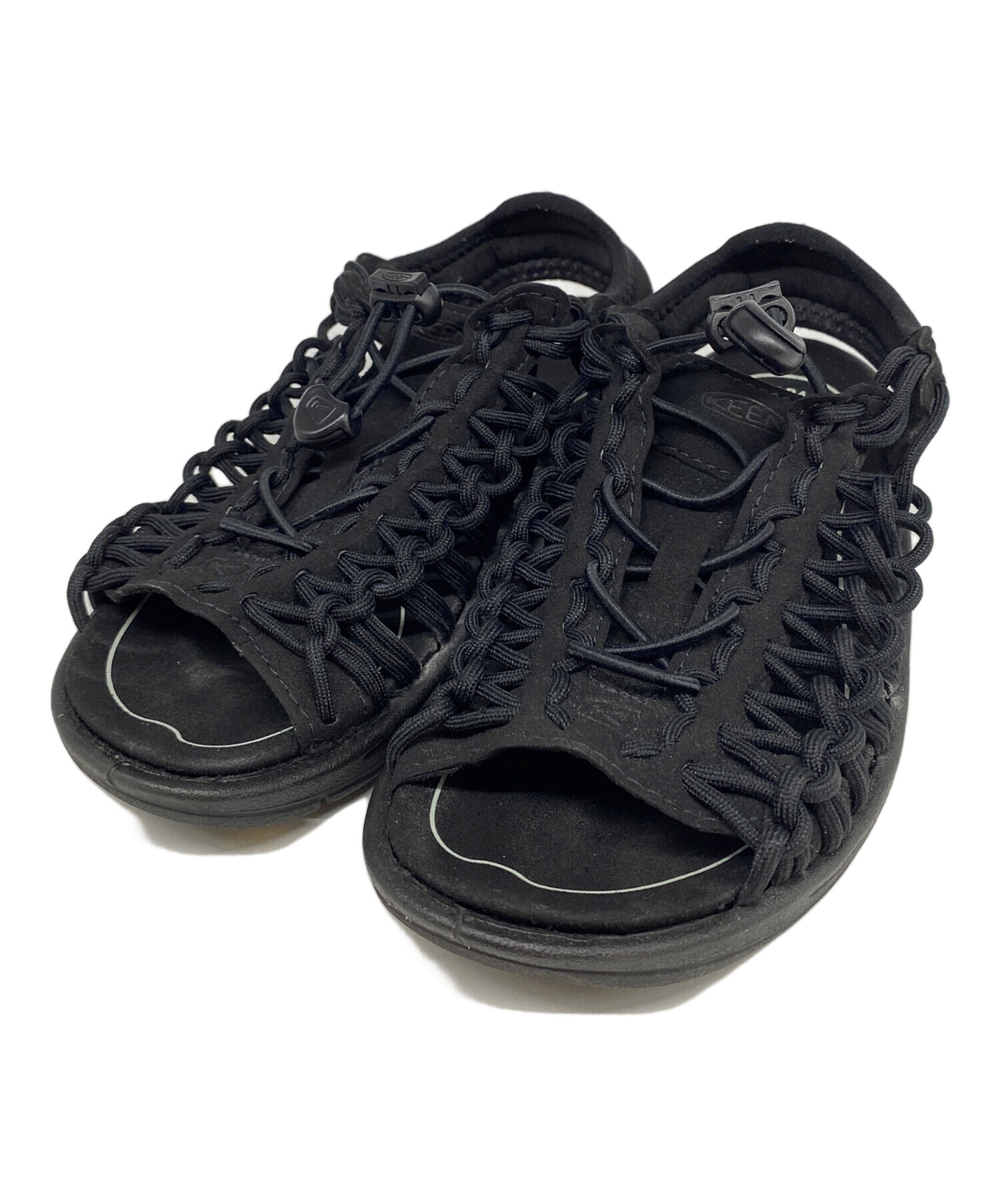 中古・古着通販】KEEN (キーン) ユニークサンダル ブラック サイズ 