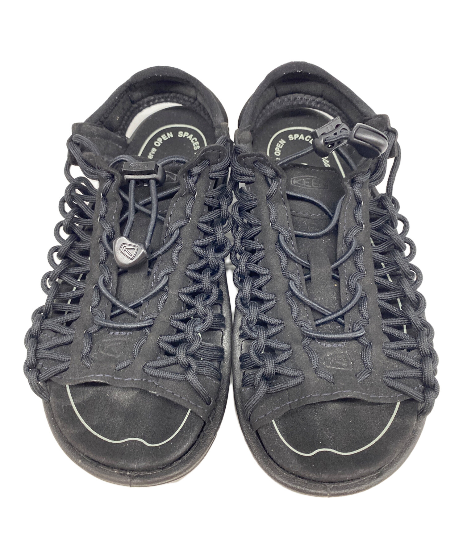 中古・古着通販】KEEN (キーン) ユニークサンダル ブラック サイズ 
