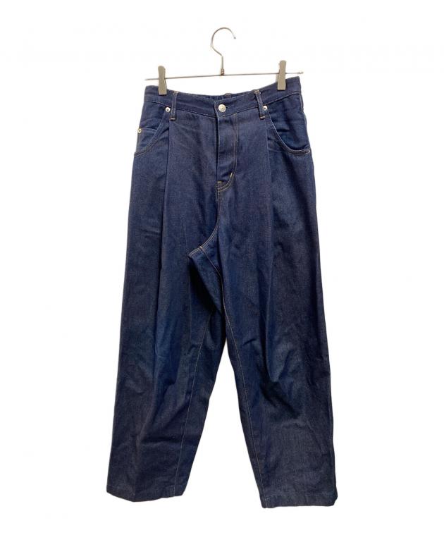 中古・古着通販】NEON SIGN (ネオンサイン) Wide denim slacks 