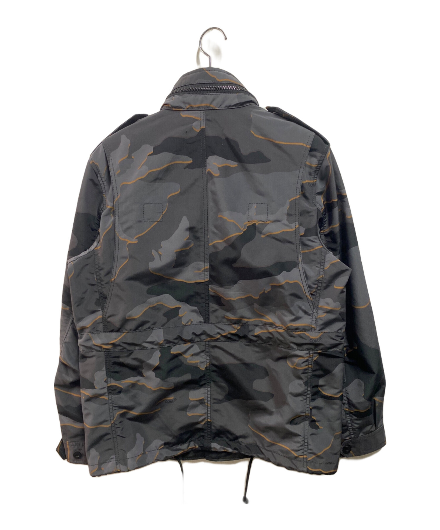 中古・古着通販】COACH (コーチ) 迷彩ジャケット グレー サイズ:M