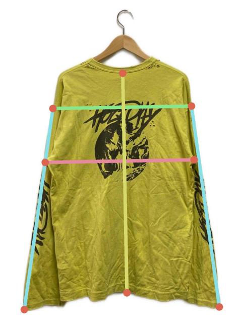 トップス HOLIDAY PADDED SHOULDER DAMAGE BIG SHIRT 中古・古着通販】holiday (ホリデー) SUPER FINE DRY DAMAGE L/S T