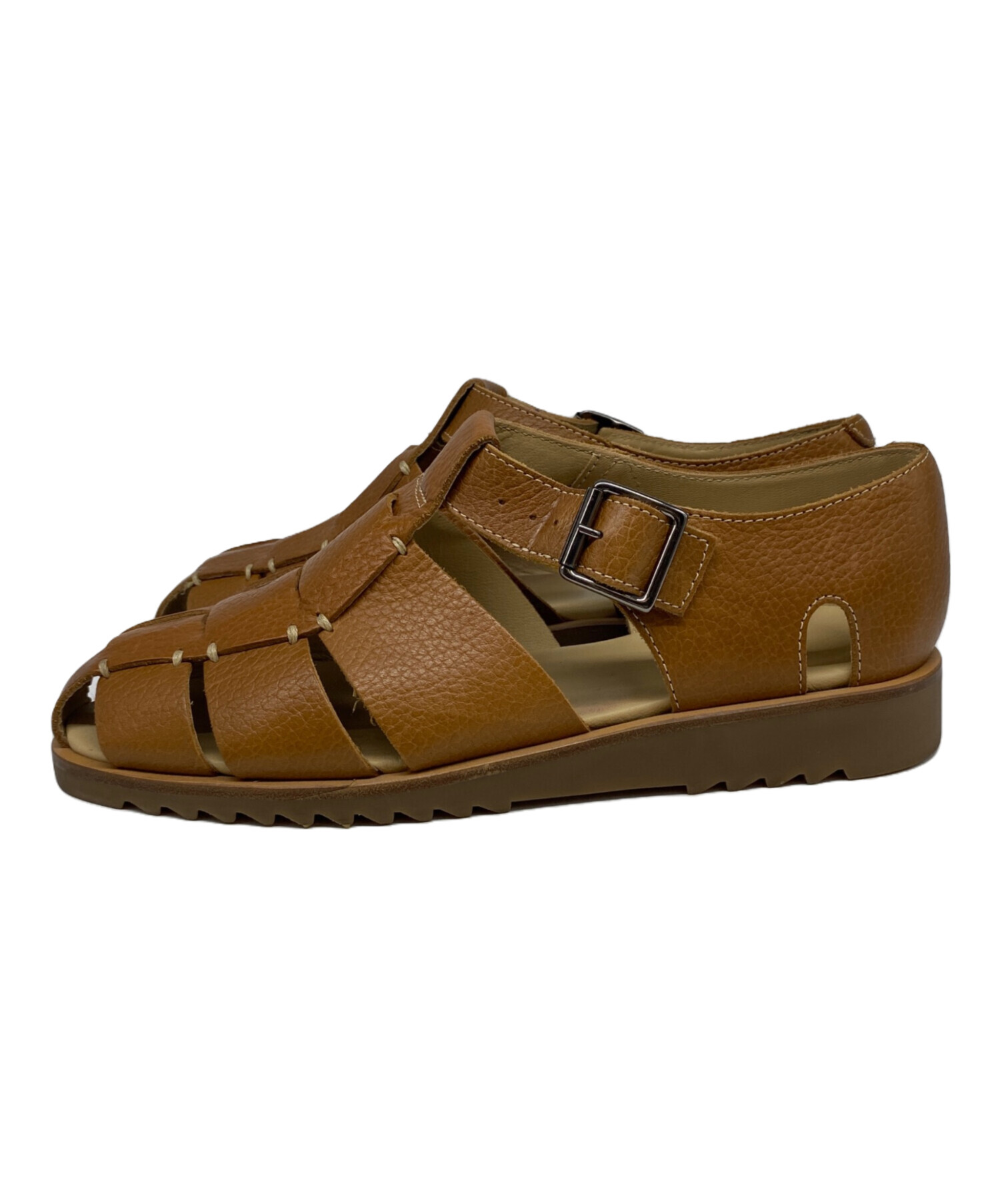 Paraboot PACIFIC グルカサンダル 42 茶 中古・古着通販】PARABOOT (パラブーツ) Pacific グルカサンダル
