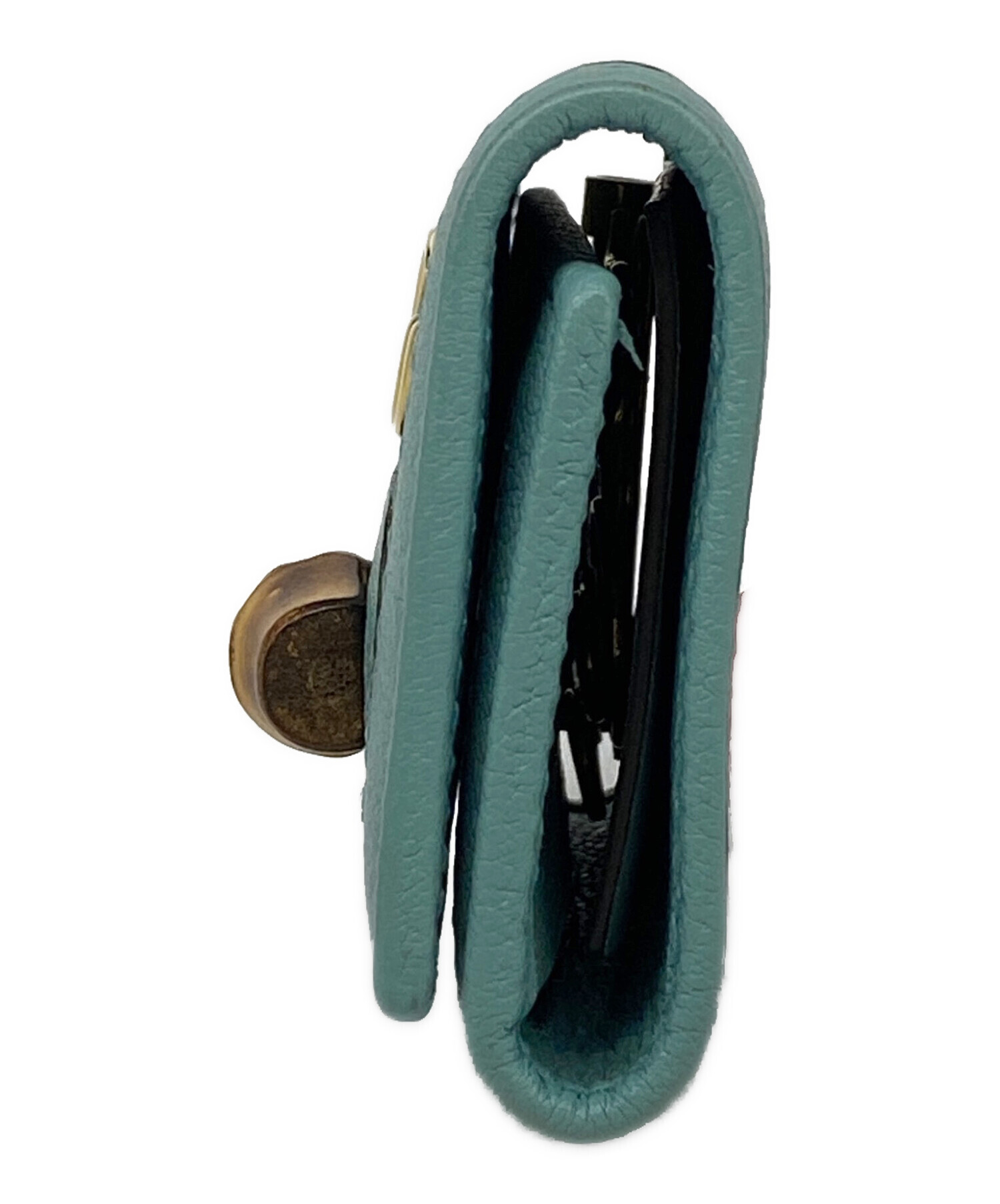 中古・古着通販】GUCCI (グッチ) バンブー キーケース グリーン