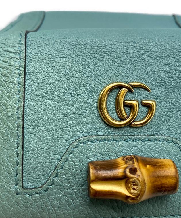 中古・古着通販】GUCCI (グッチ) バンブー キーケース グリーン