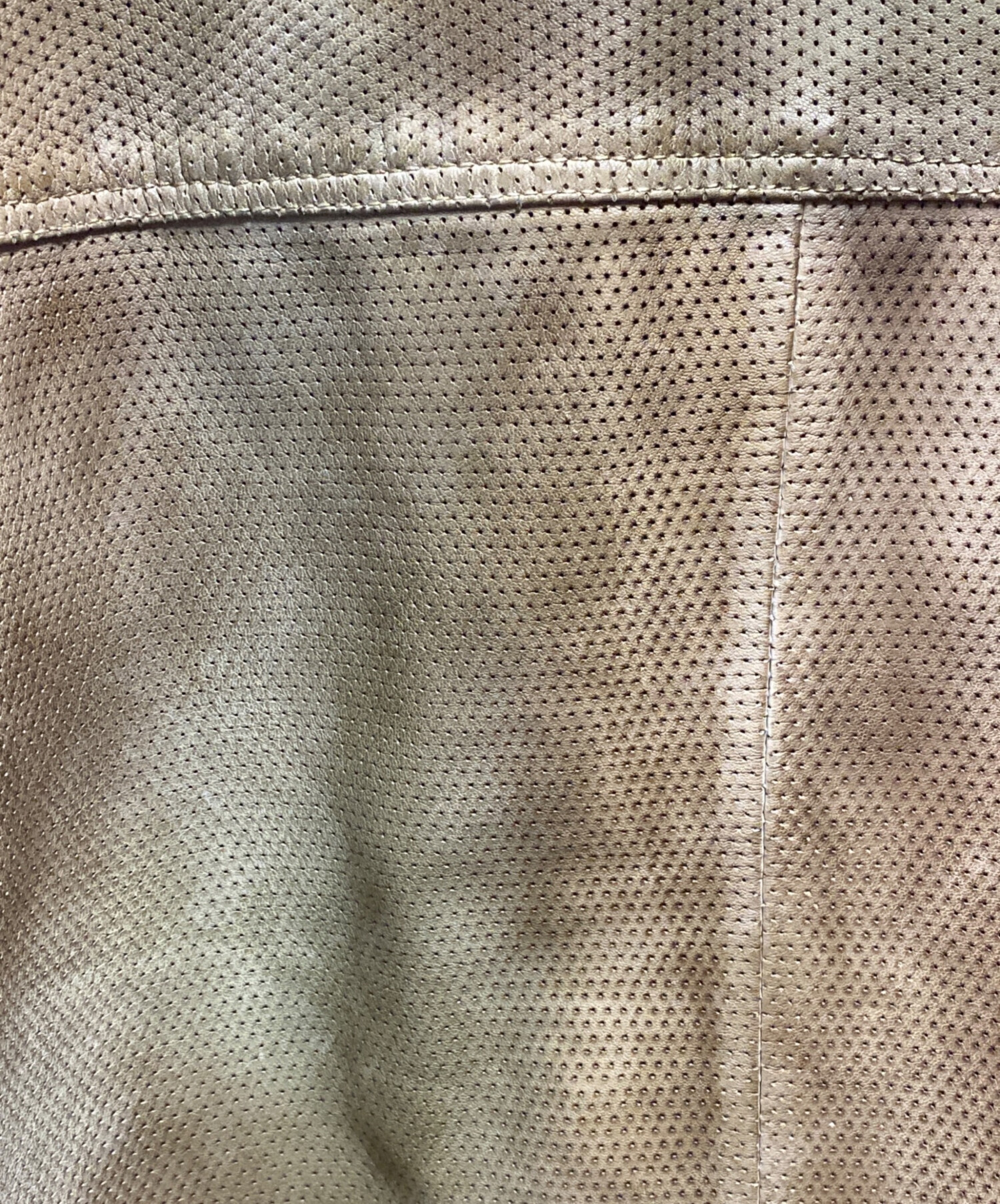 中古・古着通販】DIESEL (ディーゼル) L-CLIME パンチングレザー