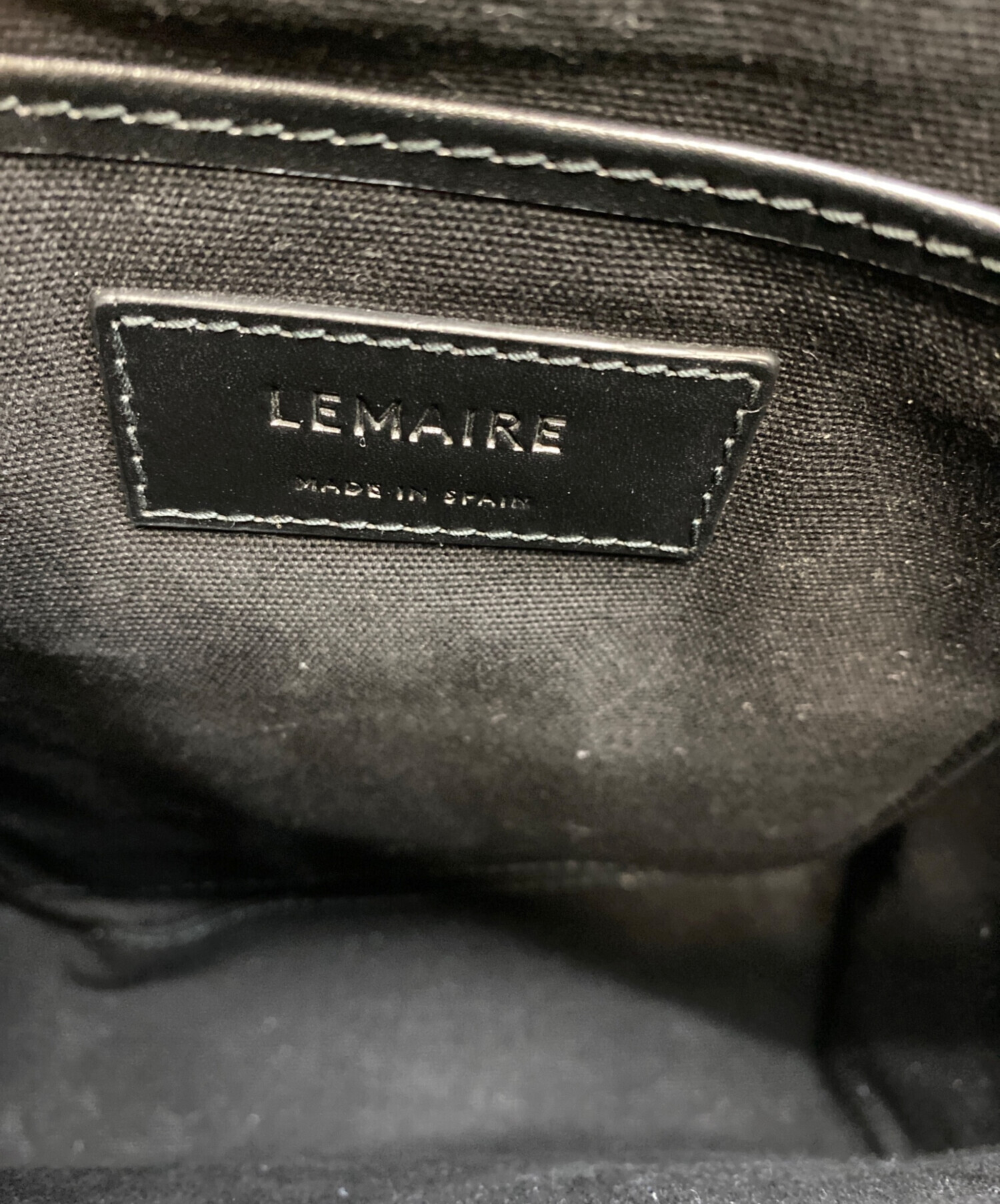 中古・古着通販】LEMAIRE (ルメール) Ransel レザー ショルダーバッグ
