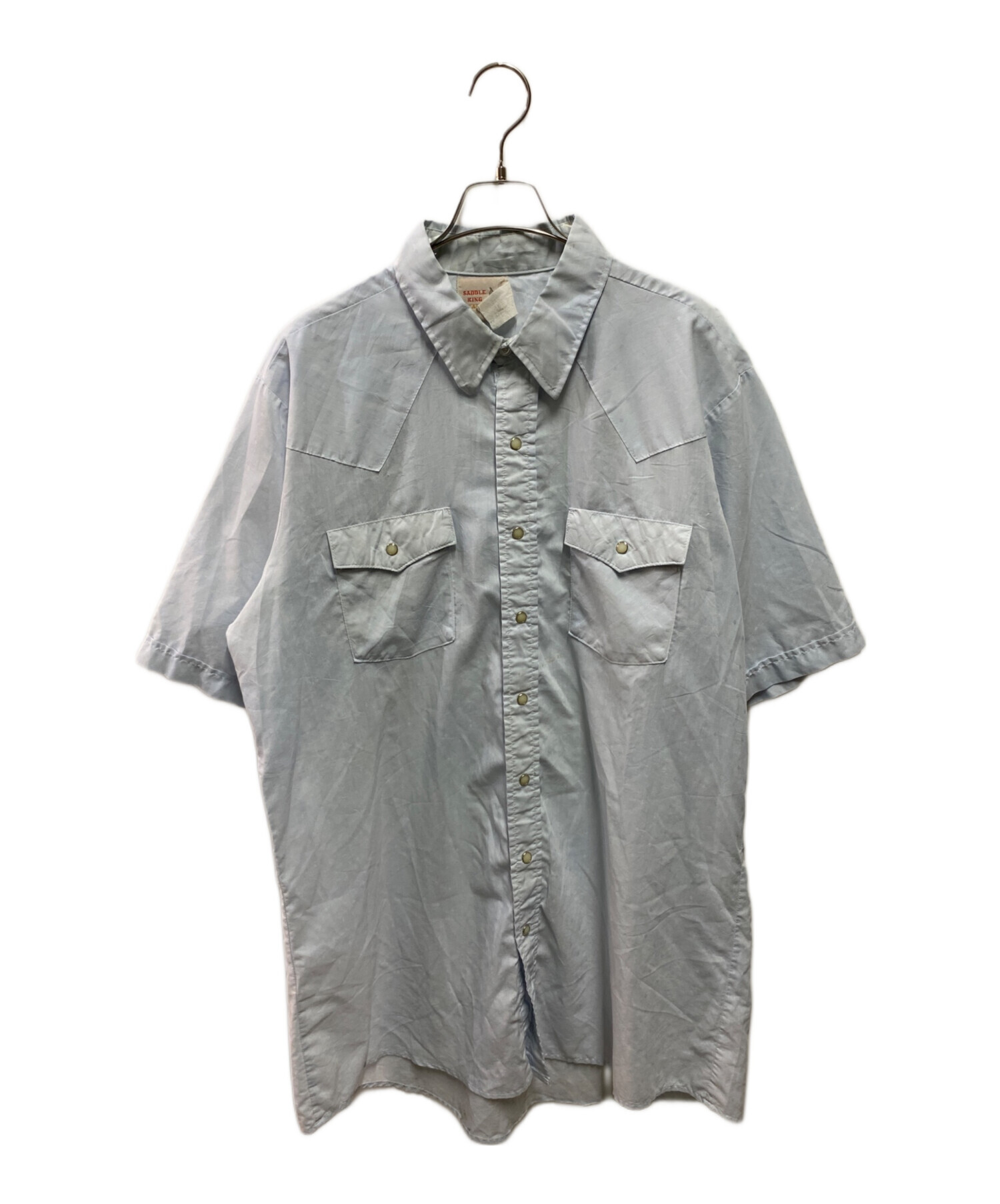 中古・古着通販】USED (ユーズド) 80'S ヴィンテージシャツ ブルー