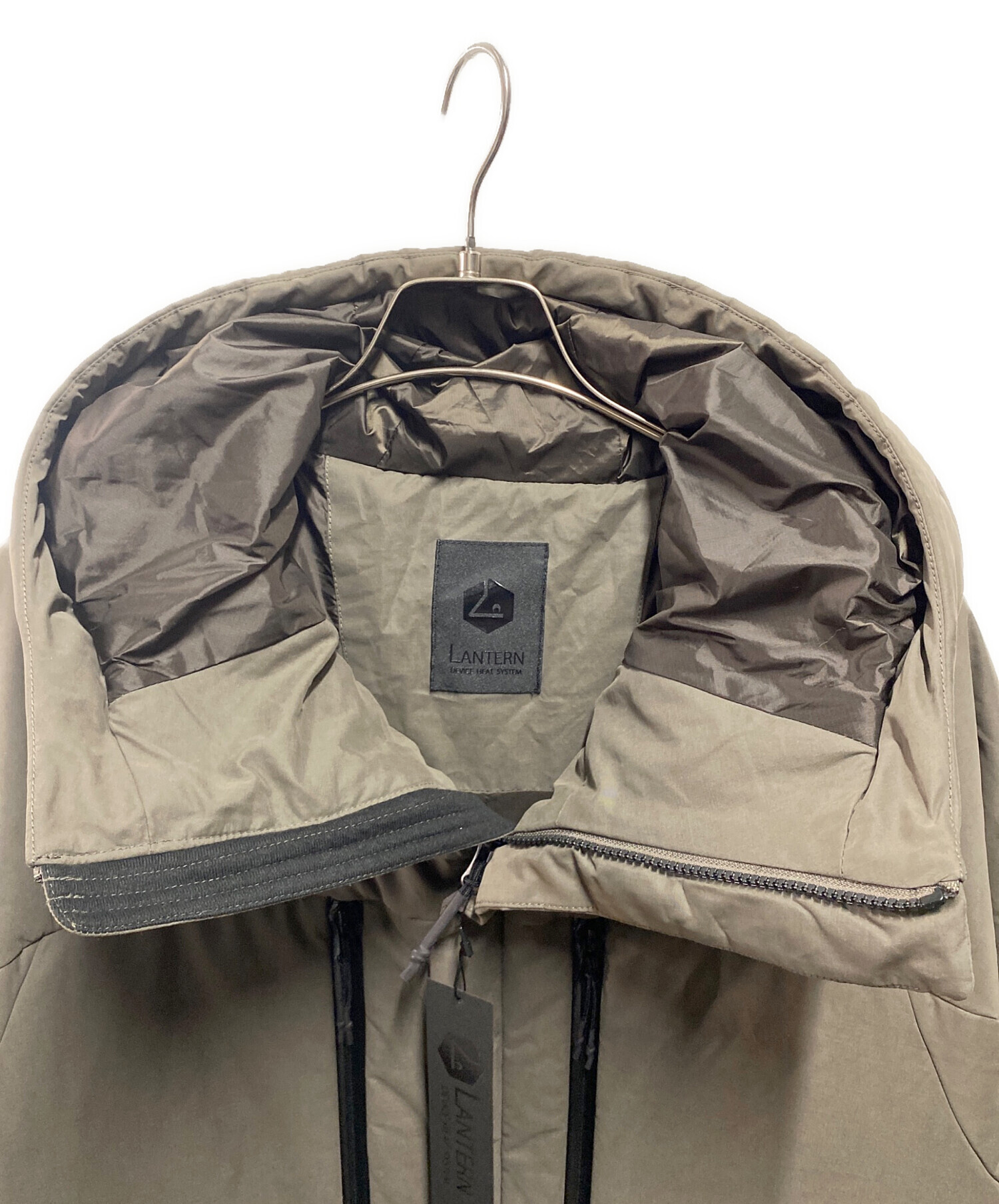 中古・古着通販】lantern (ランタン) HEATING HOODED COAT ブラウン 