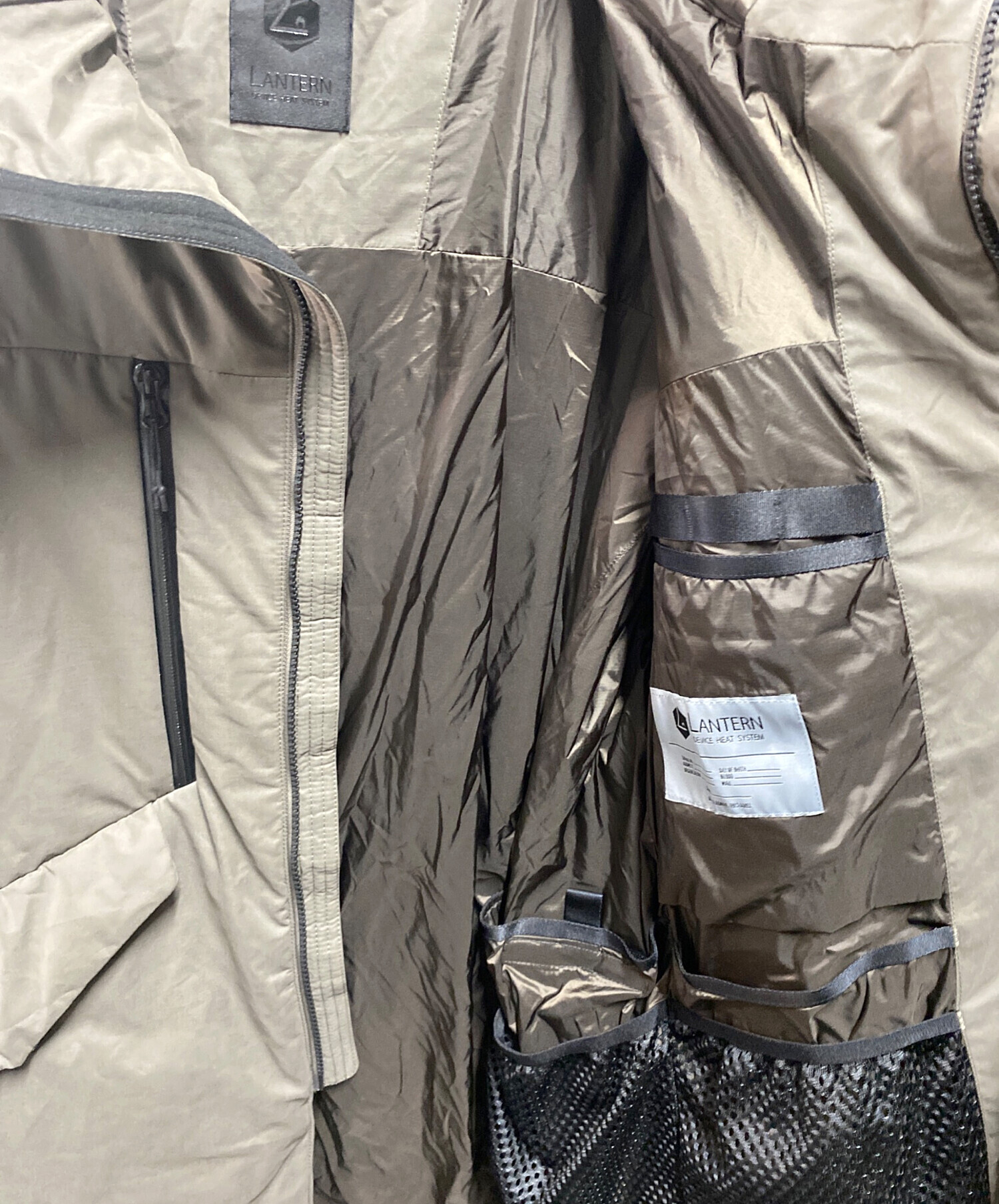 中古・古着通販】lantern (ランタン) HEATING HOODED COAT ブラウン 