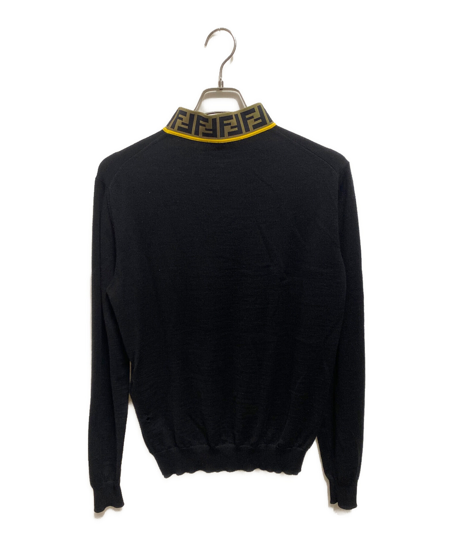 中古・古着通販】FENDI (フェンディ) ズッカ柄ハイネックニット 