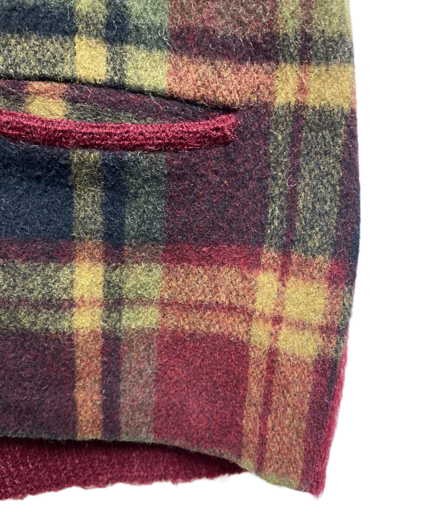 中古・古着通販】BRENT (ブレント) モヘア混チェックカーディガン