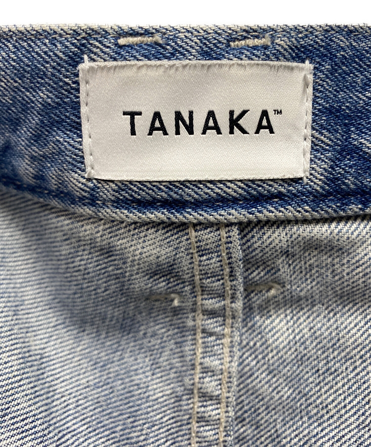 中古・古着通販】TANAKA (タナカ) TAPERED JEAN TROUSERS インディゴ 