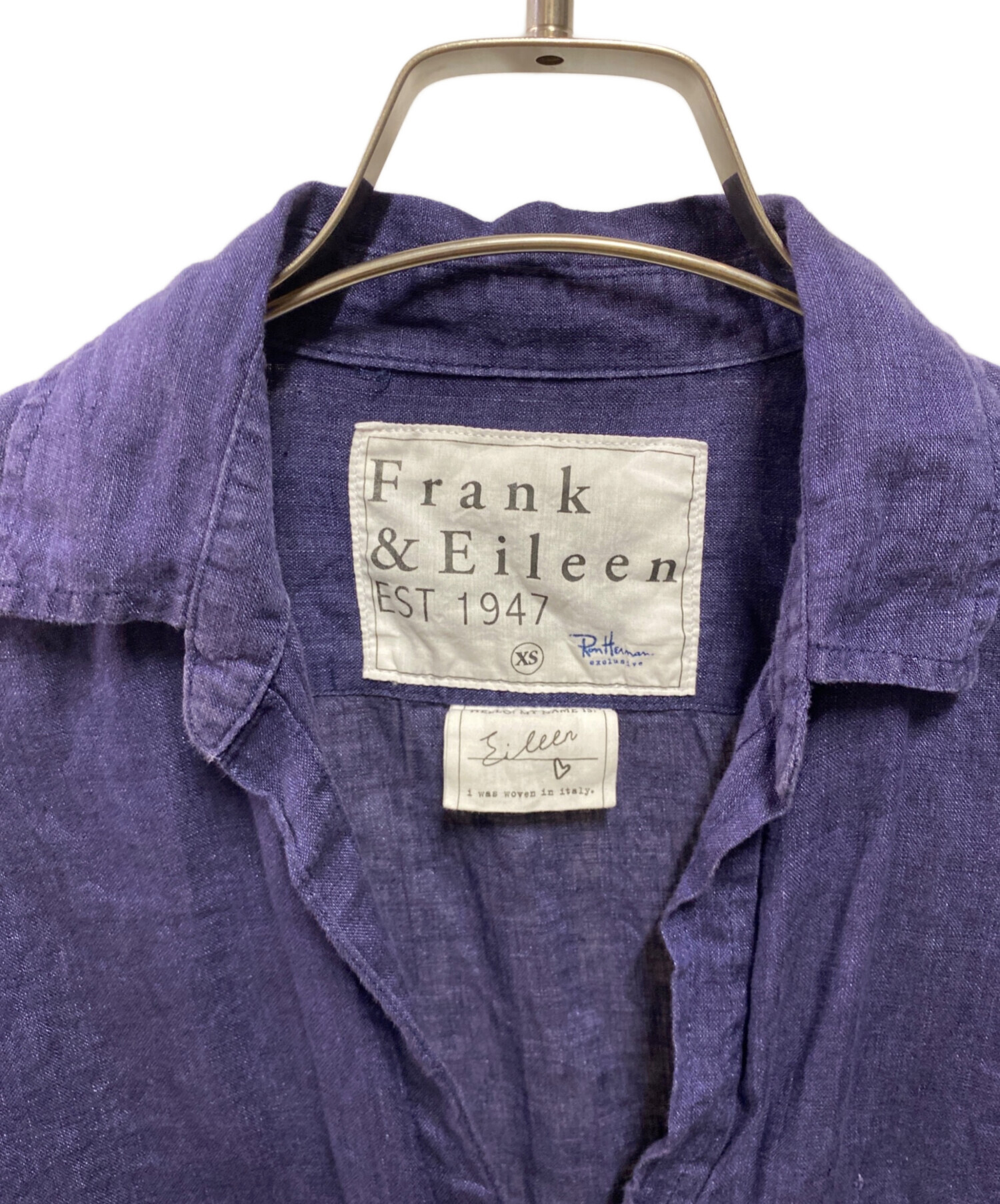 中古・古着通販】Frank&Eileen (フランクアンドアイリーン) リネン