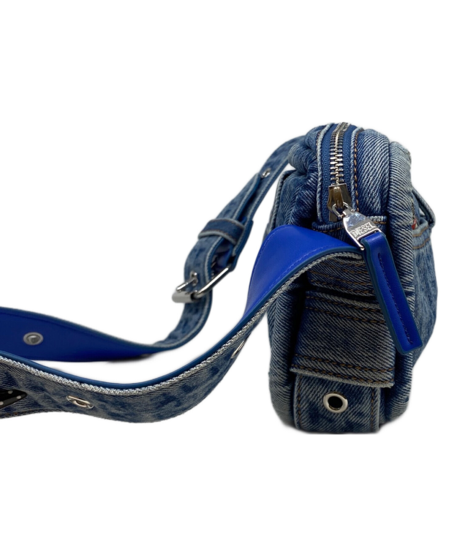 中古・古着通販】DIESEL (ディーゼル) デニムワンショルダーバッグ 