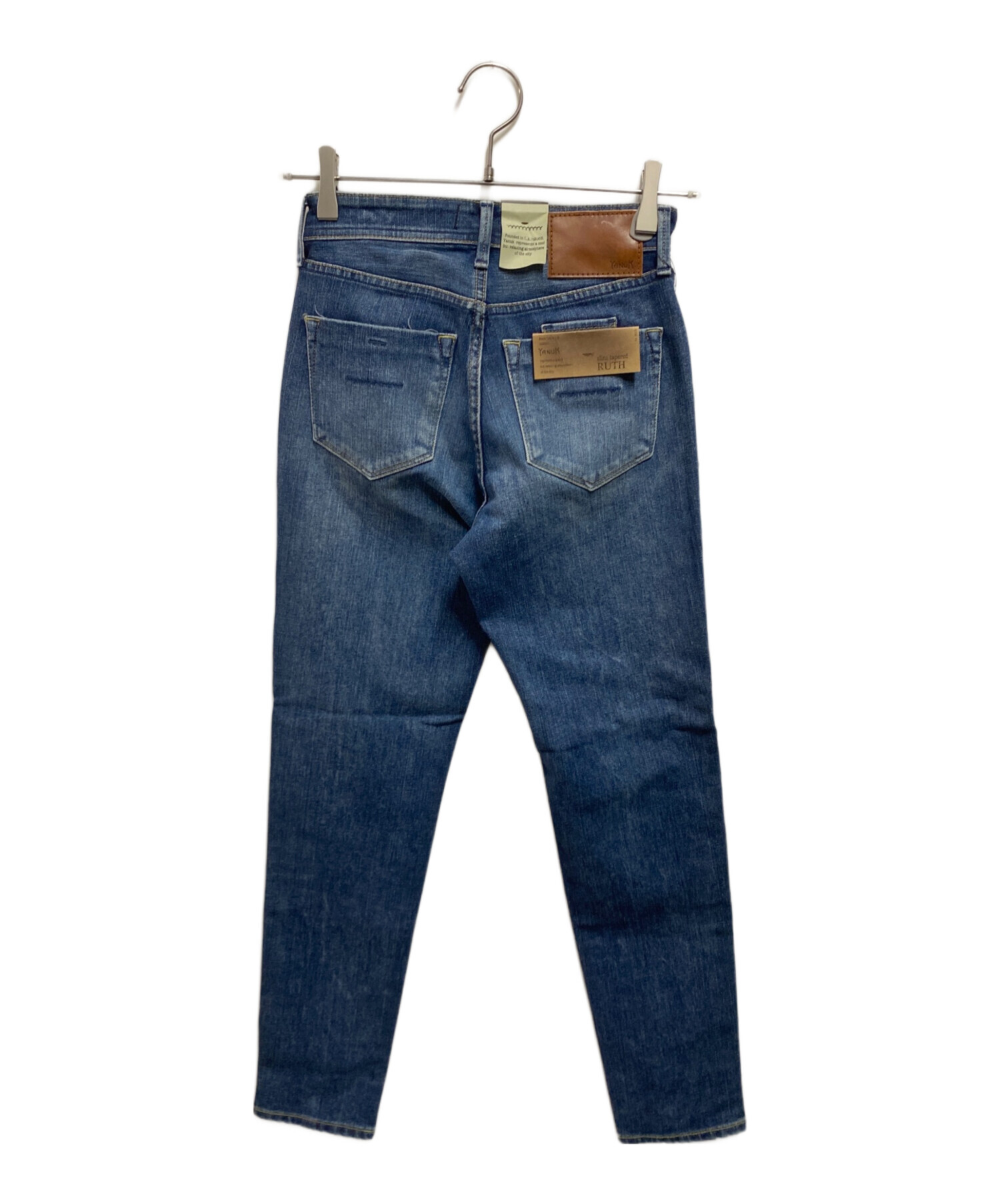 中古・古着通販】YANUK (ヤヌーク) RUTHデニムパンツ インディゴ 中古・古着通販】YANUK (ヤヌーク) RUTHデニムパンツ インディゴ