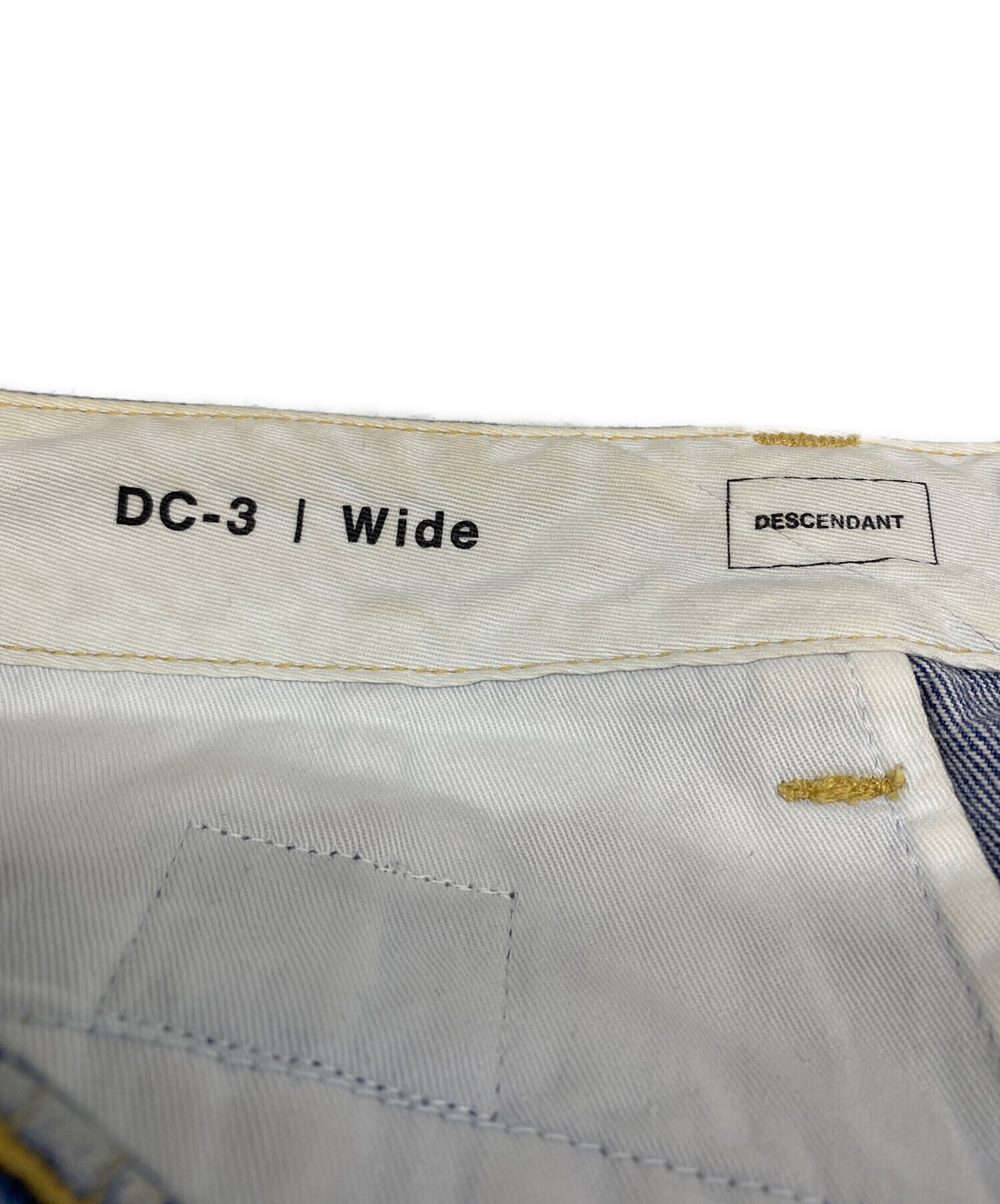 中古・古着通販】DESCENDANT (ディセンダント) デニムパンツ