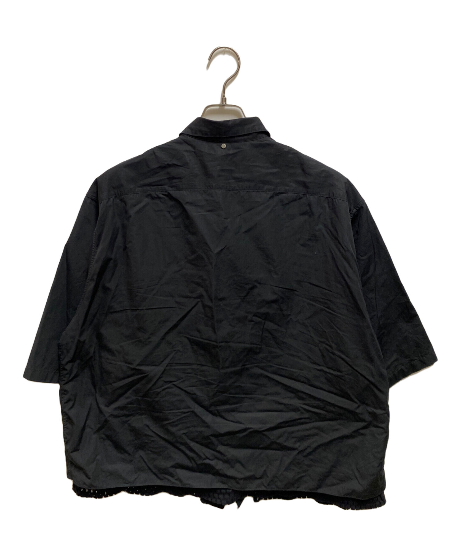 中古・古着通販】OAMC (オーエーエムシー) VENT SHIRT ブラック サイズ