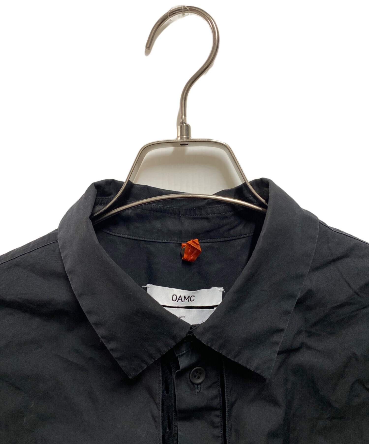 中古・古着通販】OAMC (オーエーエムシー) VENT SHIRT ブラック サイズ