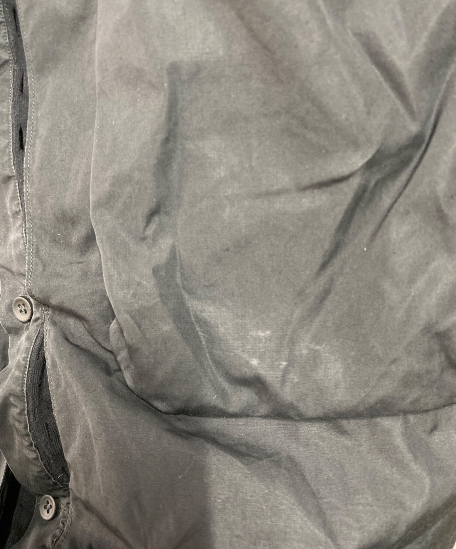 中古・古着通販】OAMC (オーエーエムシー) VENT SHIRT ブラック サイズ